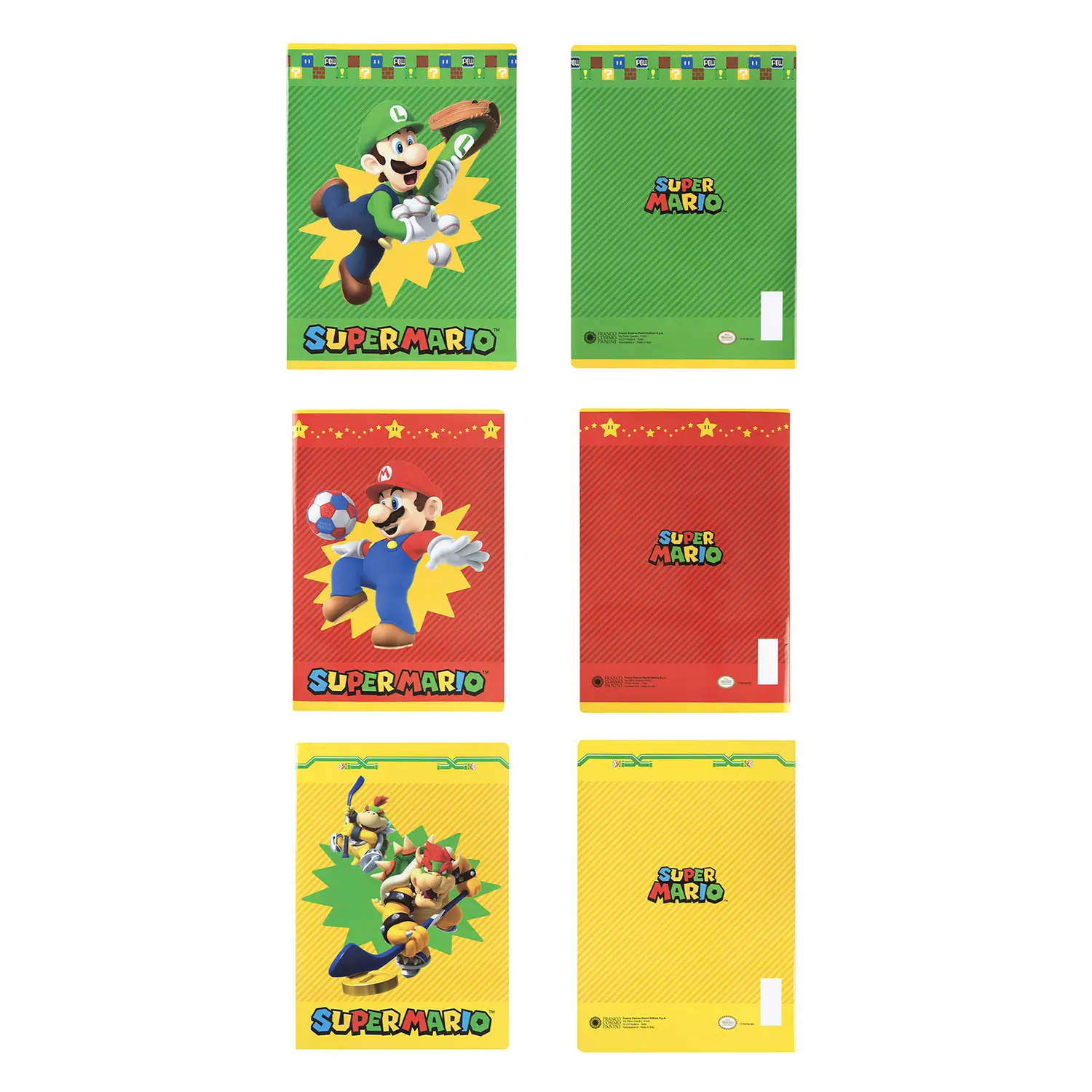 Supermario Quaderno Maxi Rigatura 5MM - Cancelleria varia