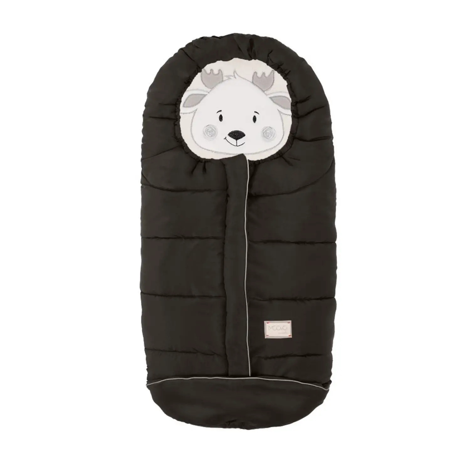 Sacco Termico Junior Cuccioli per Passeggino Nero Moovo By Nuvita - sacchi termici