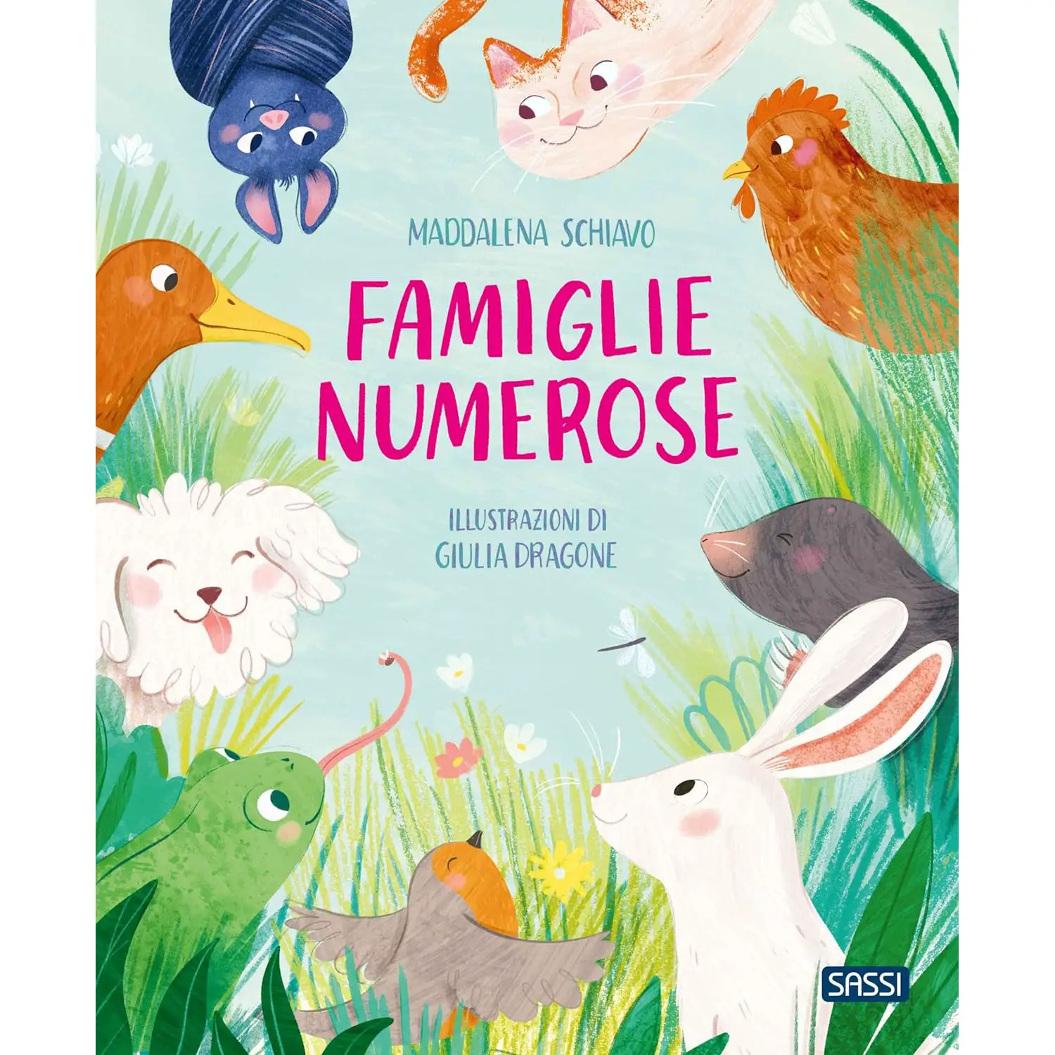 Famiglie Numerose: Libro Illustrato per Bambini | Sassi Junior - Prima biblioteca