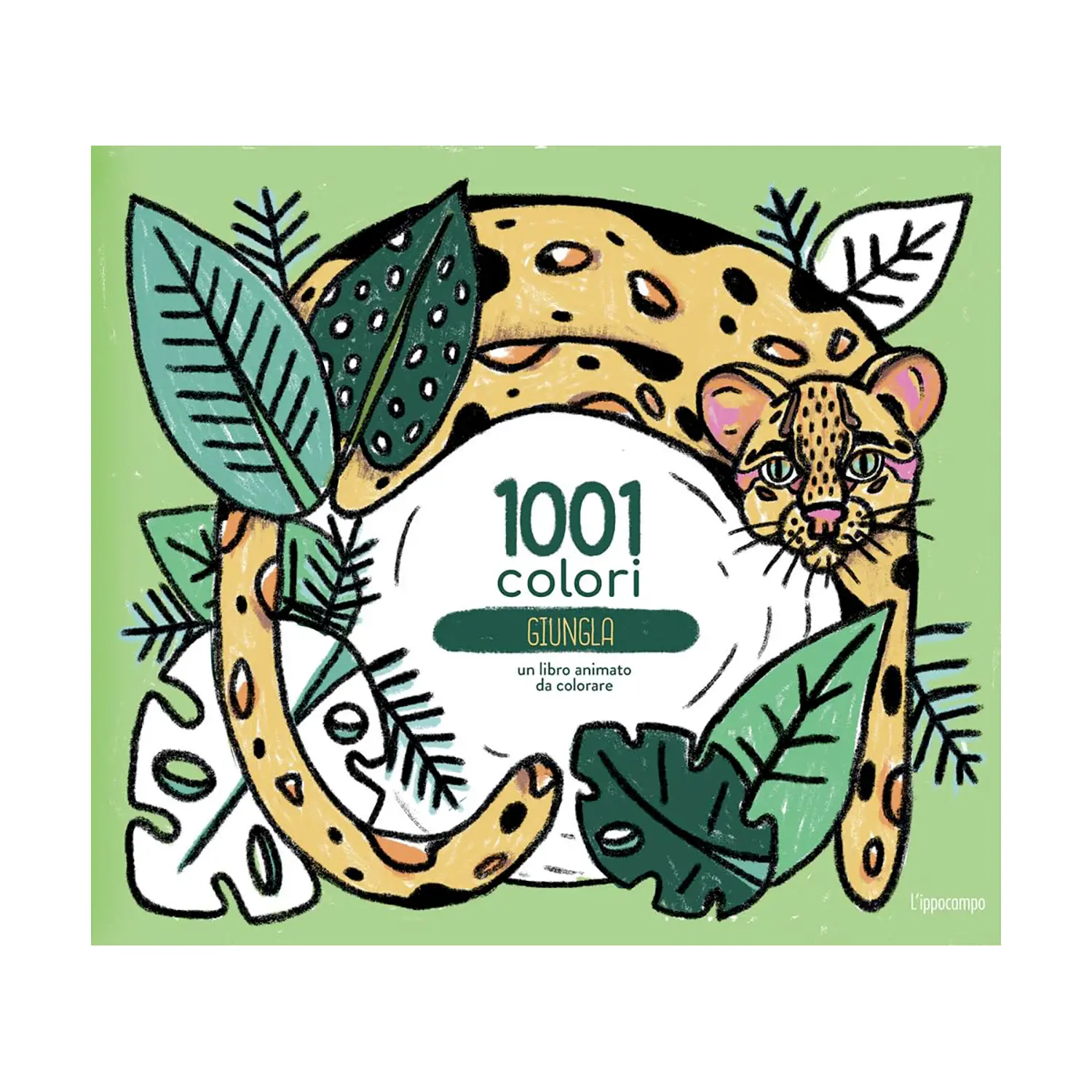 Libro Animato da Colorare - 1001 Colori: Giungla, Anais Chambel - Prima biblioteca