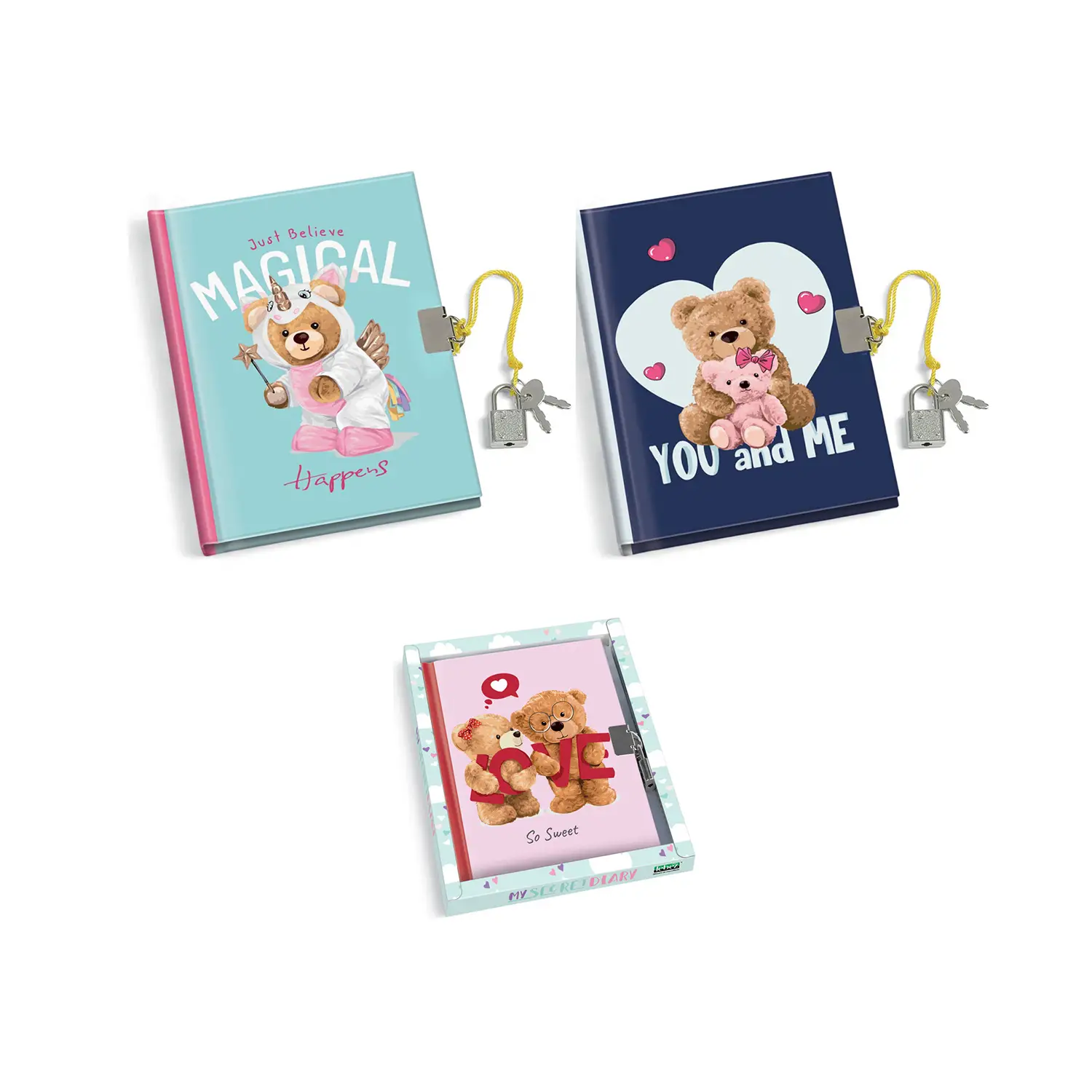 Diario Teddy Bear Assortito - gadget