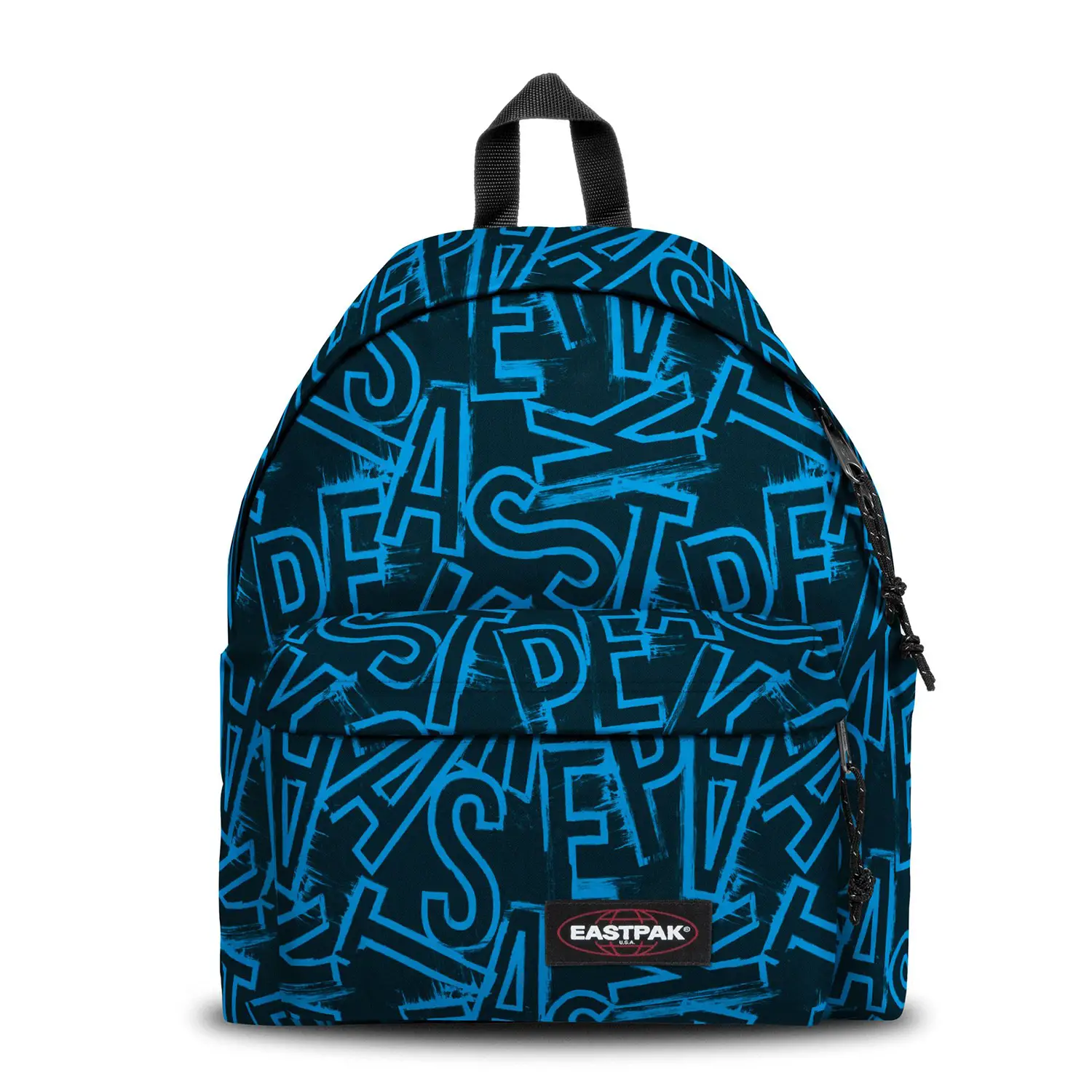 Eastpak Zaino Scuola Tempo Libero Padded Pak'r EP Letters Blue - zaini americani