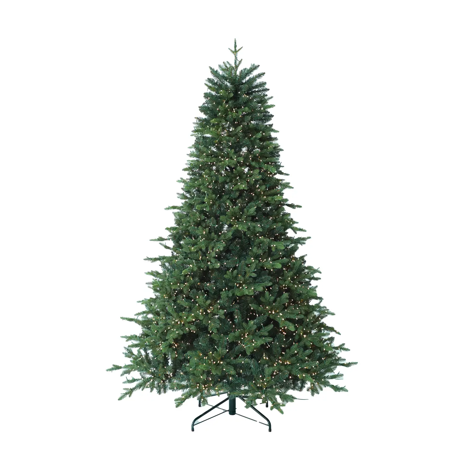 Albero di Natale Artificiale Super Realistico Avery Hill con 4000 Led, Altezza 210 cm. - alberi