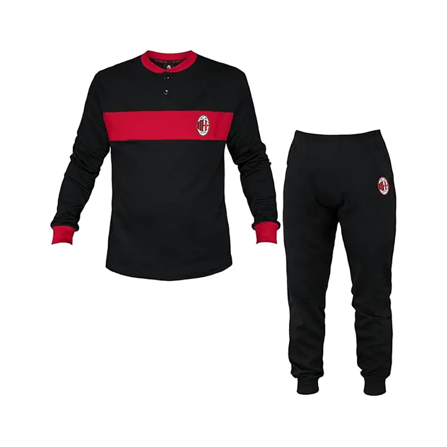 Pigiama Serafino Interlock Kids Milan 6/7 Anni - biancheria casa