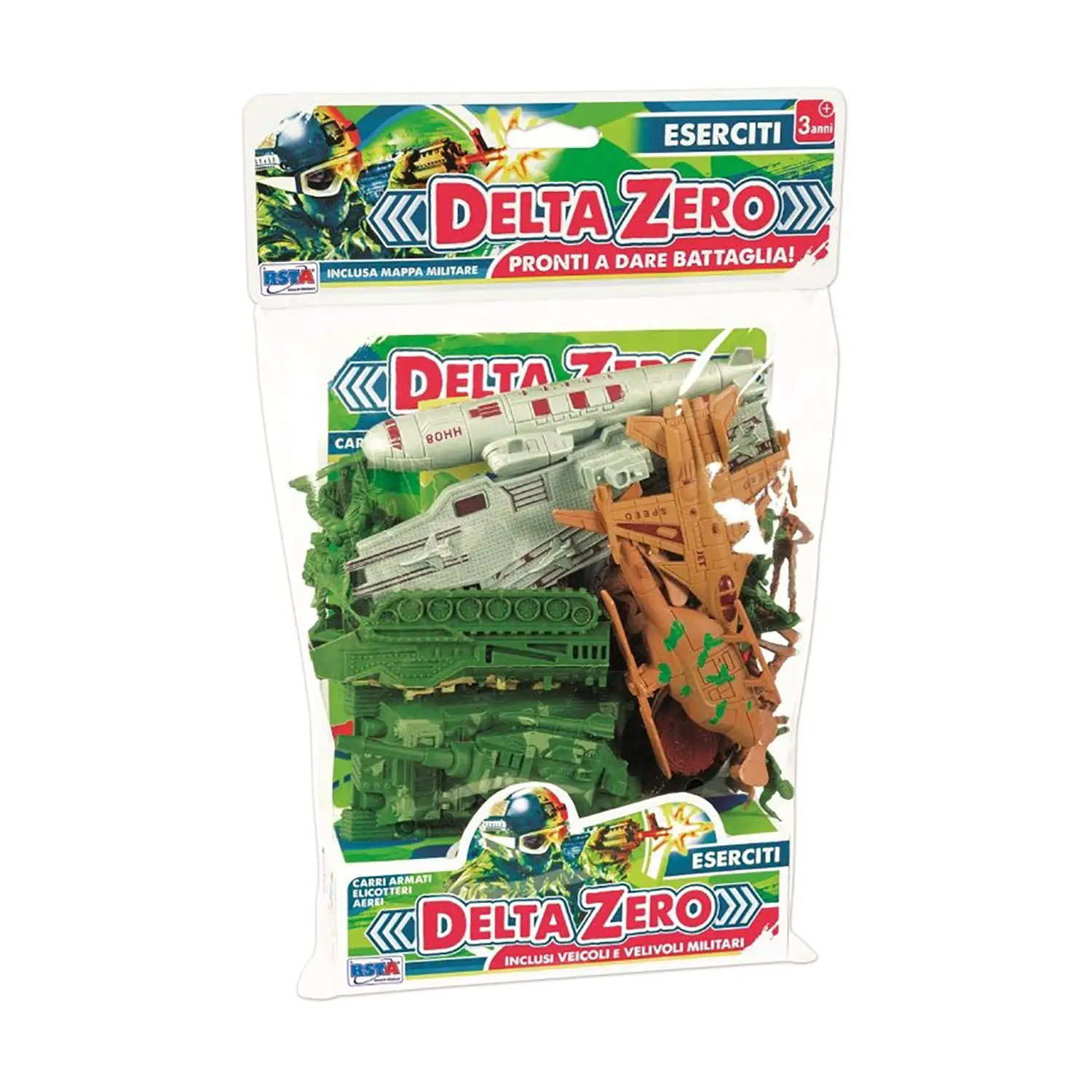 Buste Soldatini 28 Pezzi Delta Zero - armi soldatini
