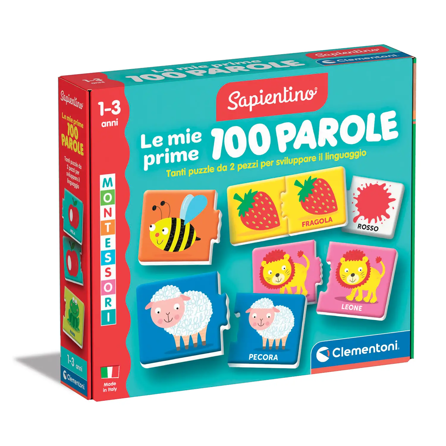 Sapientino Montessori - Le Mie Prime 100 Parole - sapientino
