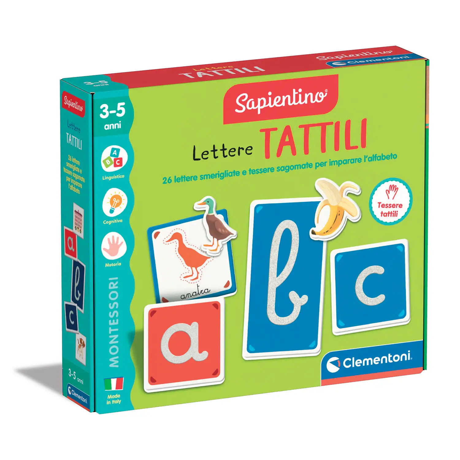 Sapientino Montessori - Lettere Tattili - sapientino