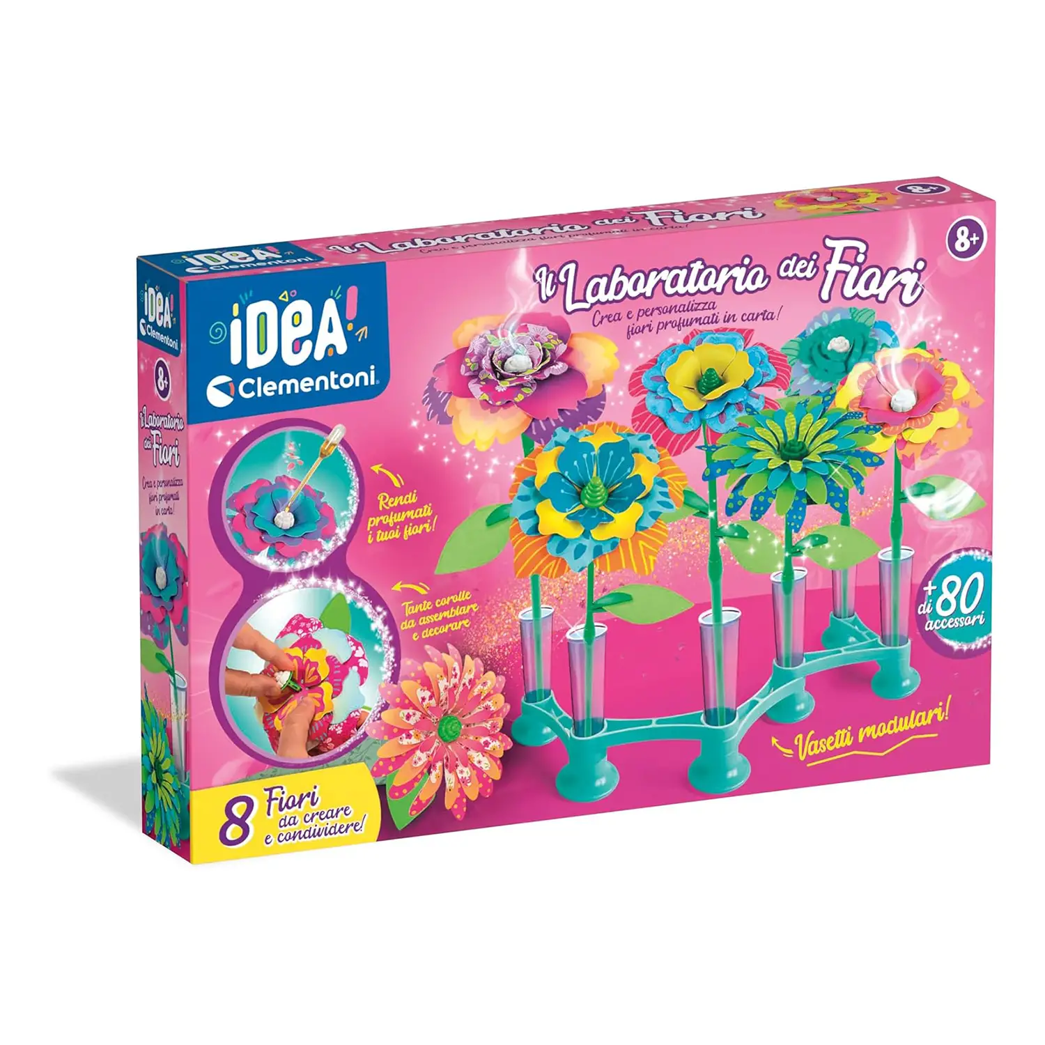 Idea Fragrant Flowers, Gioco Creativo per Realizzare Fiori Finti - creatività