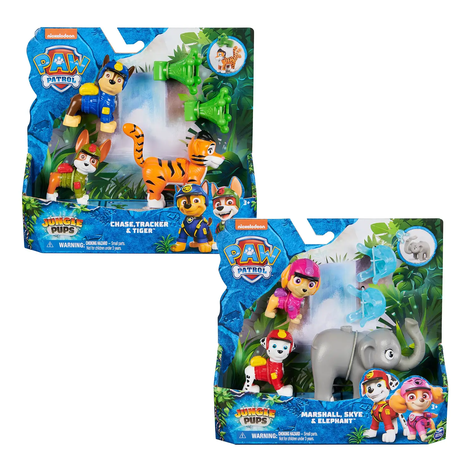 Paw Patrol Jungle Pups Cucciolo Hero Pups Giungla - action figures ed accessori