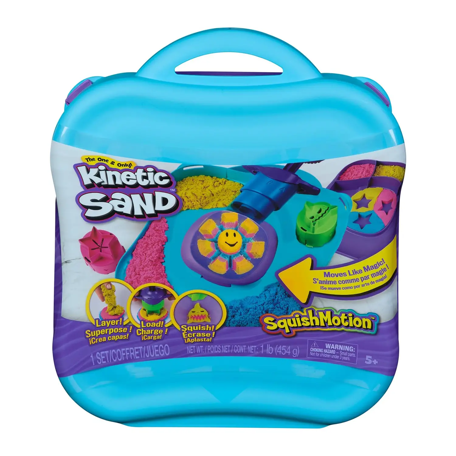 Kinetic Sand Playset Squish Motion - creatività