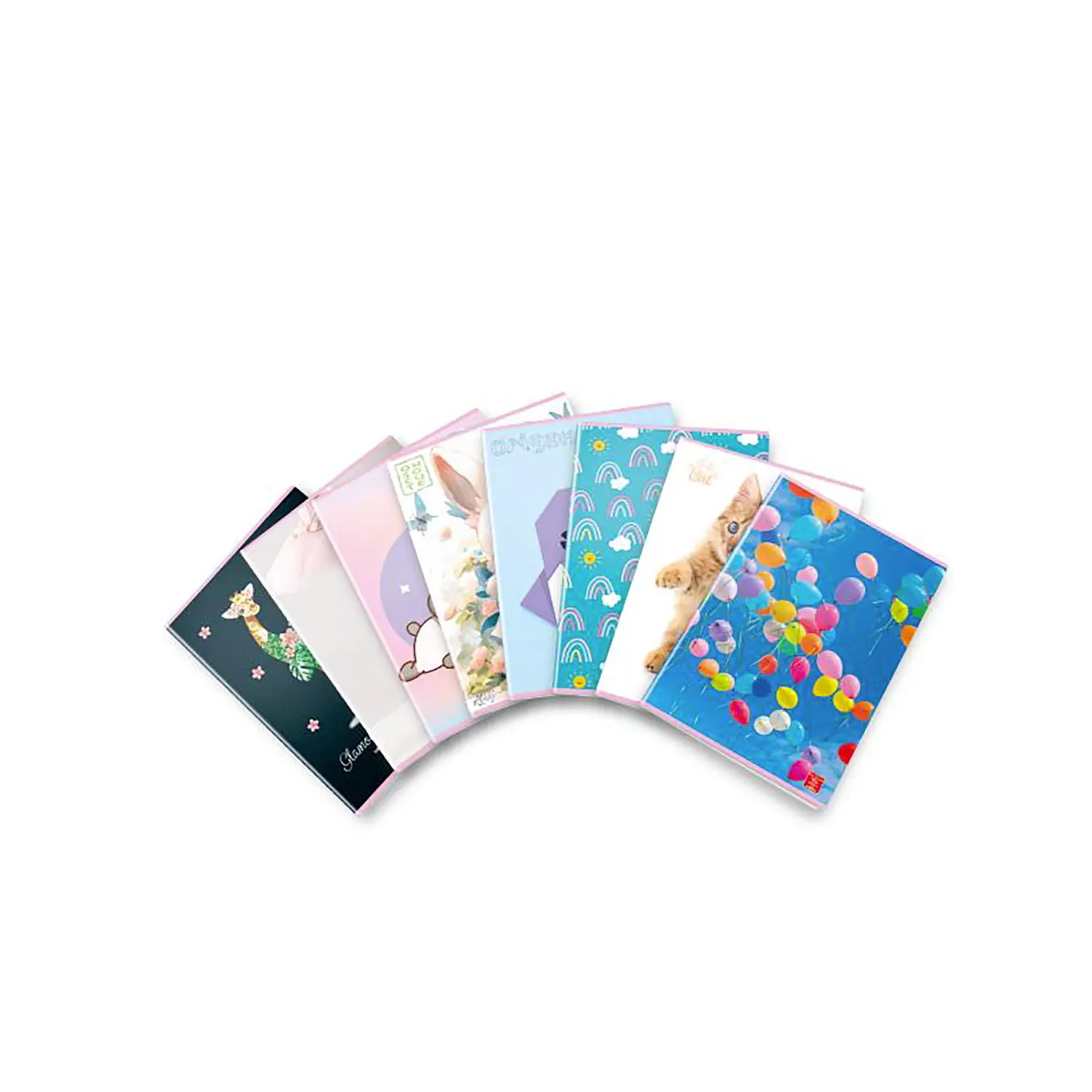 Quaderno Maxi per Bambini Fantasie Assortite: 80 g, Rigatura B per Prima e Seconda Elementare - Cancelleria varia