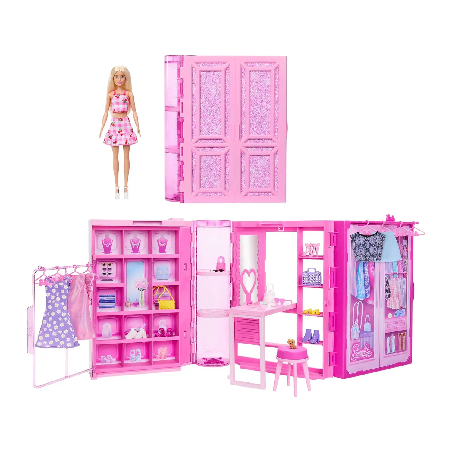 Barbie Armadio dei Sogni con Bambola e 25 Accessori - collezionabili bambina