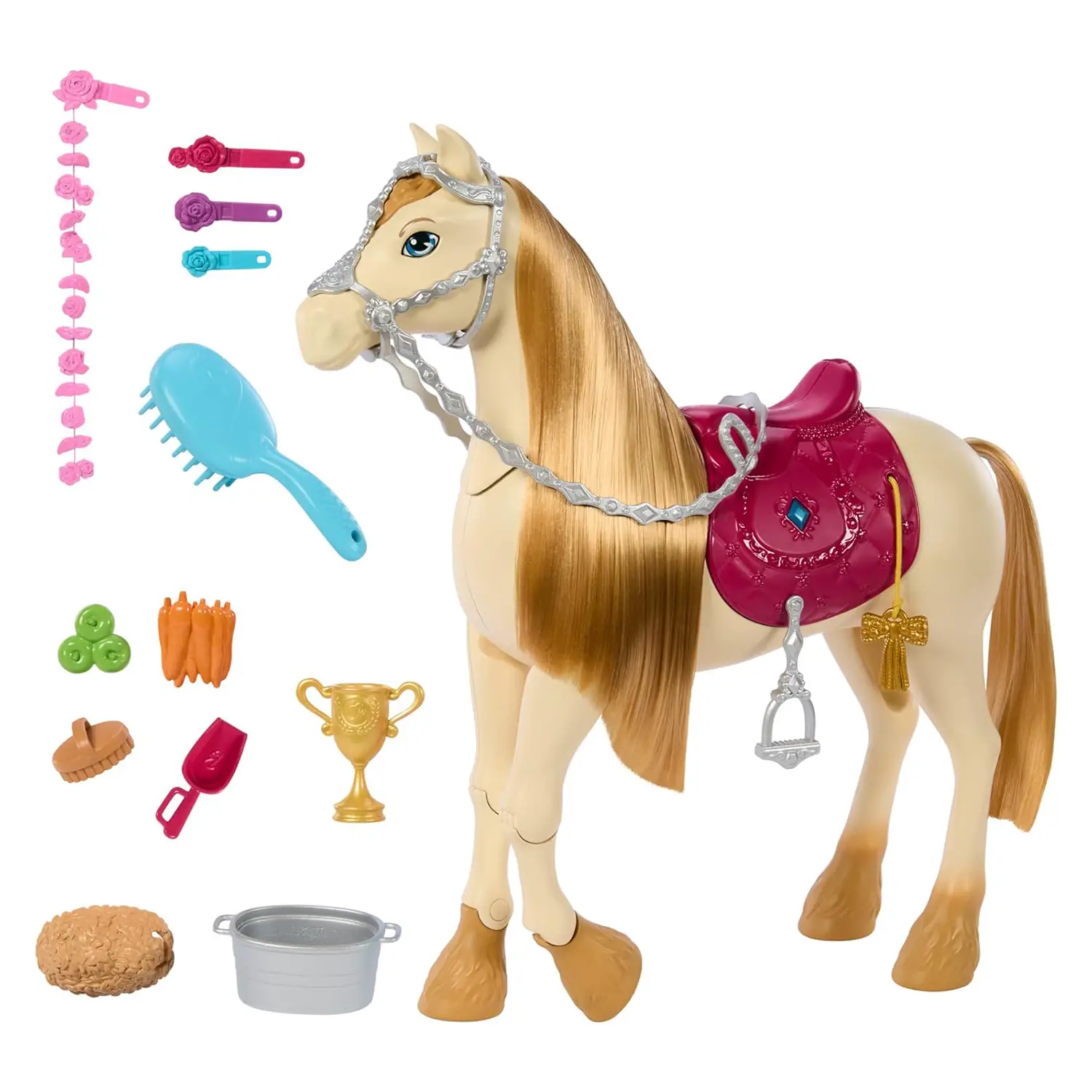 Barbie Tornado, cavallo interattivo - collezionabili bambina