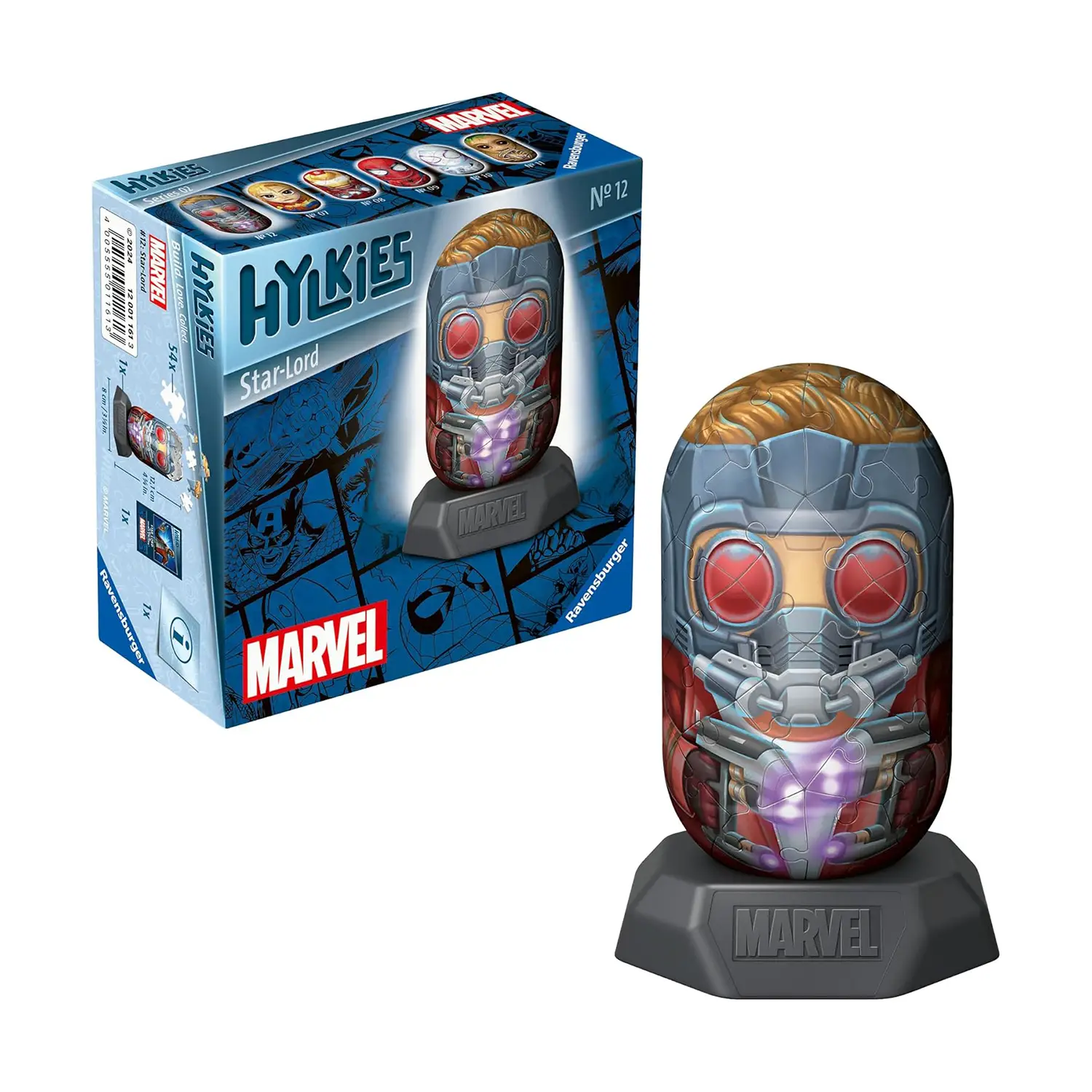 Hylkies 3D Puzzle 54 Pezzi: Star-Lord - puzzle 3d