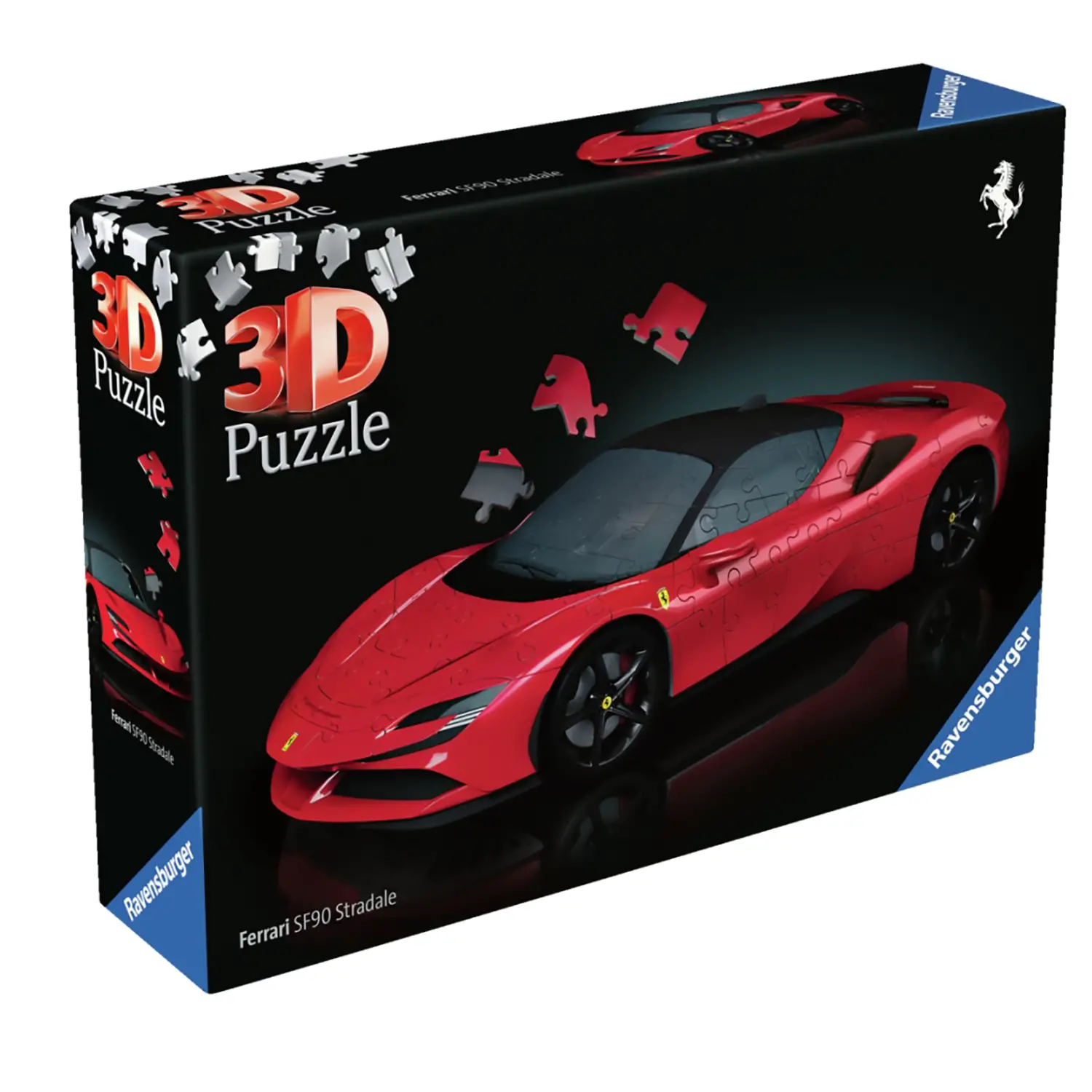 Puzzle 3D Ferrari SF90 Stradale, Scala 1:18 - puzzle 3d
