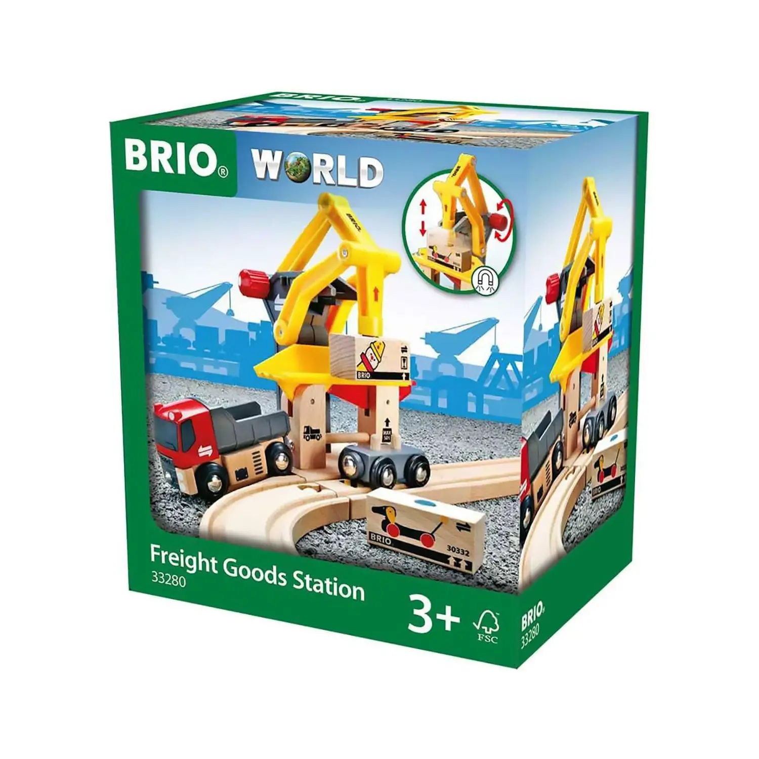 Brio Stazione Movimentazione Merci - Costruzioni in legno