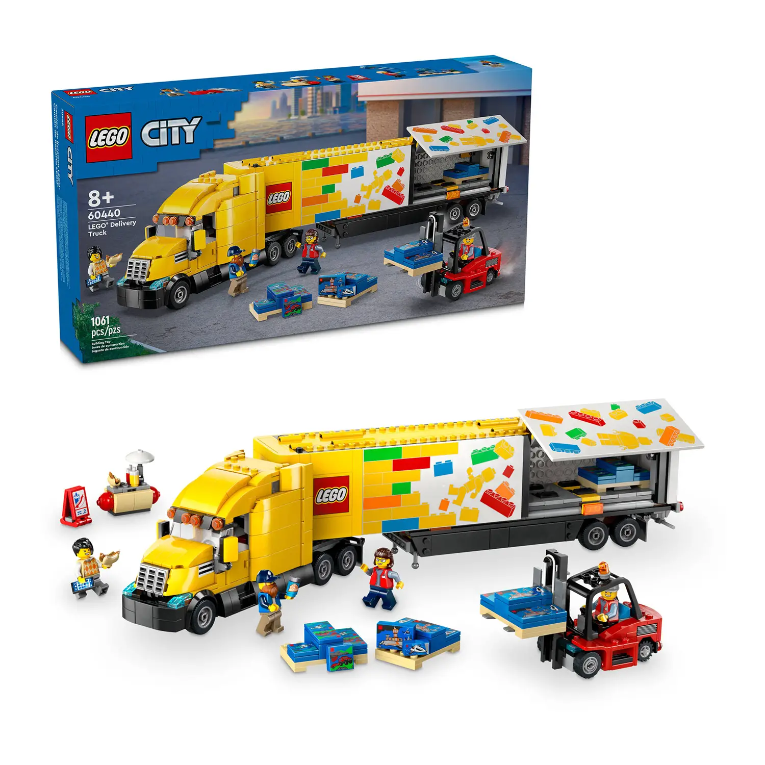 Lego City - Camion Per Le Consegne Giallo 60440 - lego