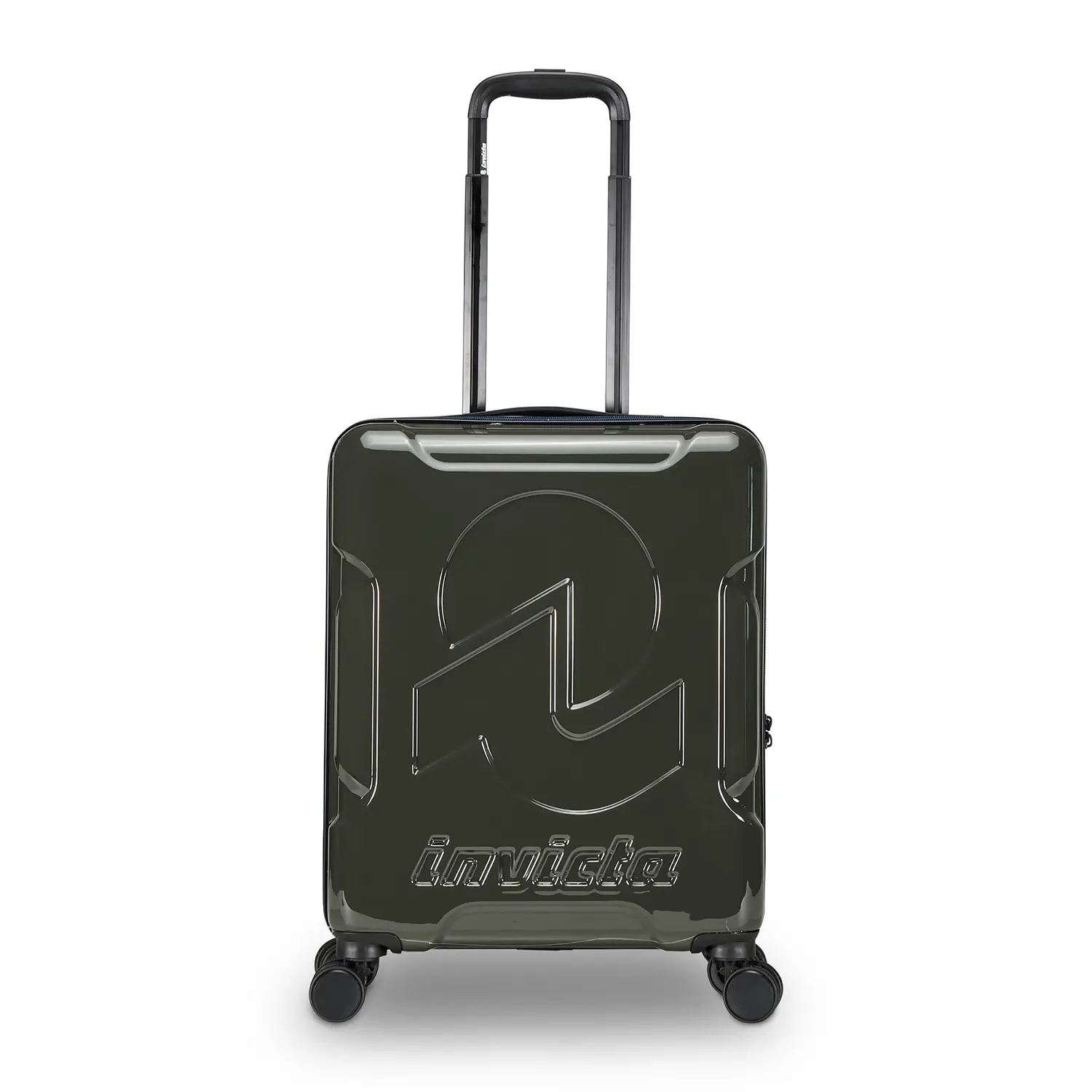 Trolley Invicta Travel Maket WT Grigio e Nero - Bagaglio Rigido - valige e borse da viaggio
