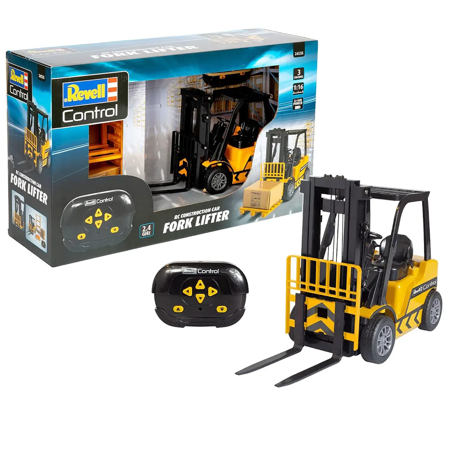 Carrello Elevatore Radiocomandato Scala 1:16 Revell - radiocomandi