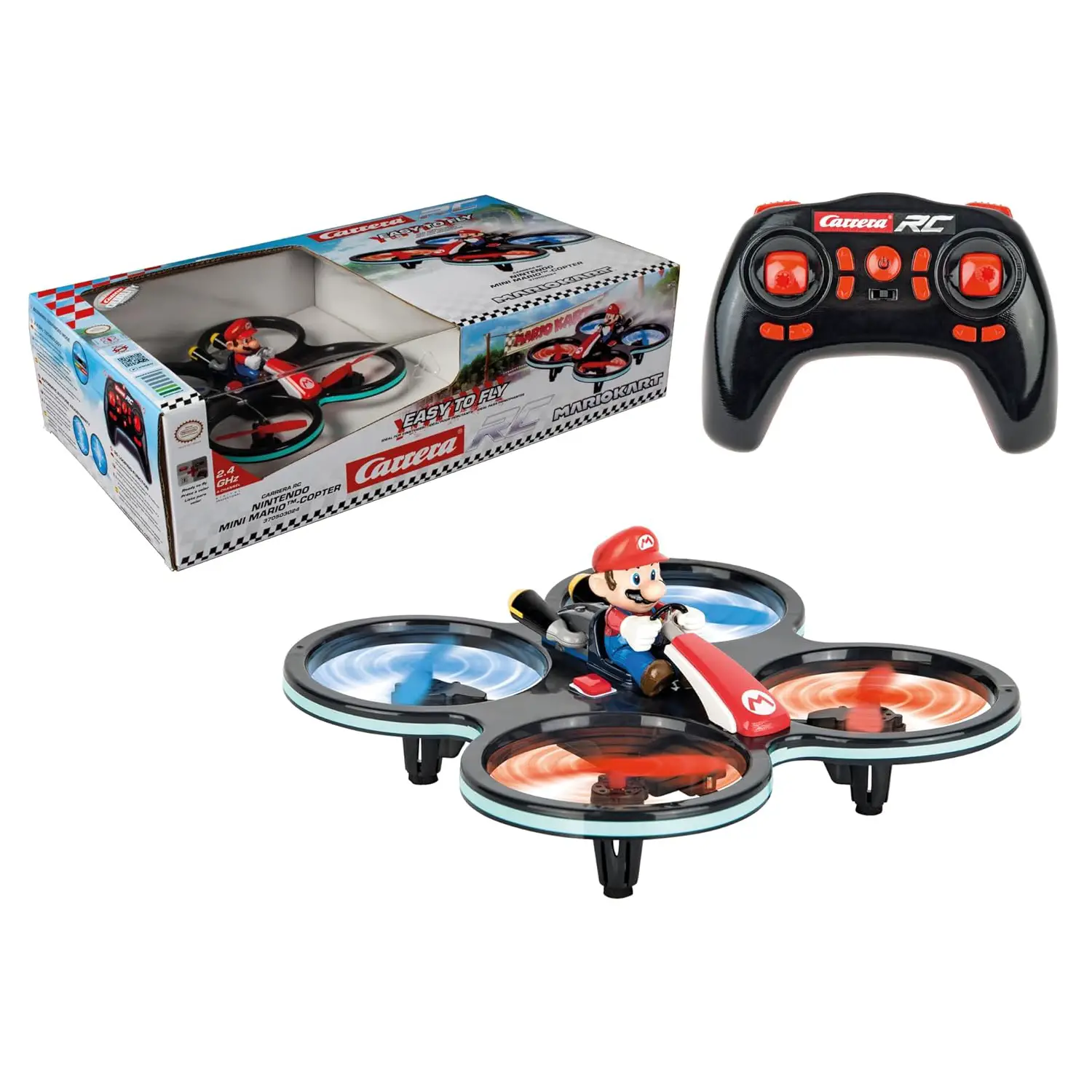 Super Mario Mini Mario Quadrocopter con Radiocomando - radiocomandi