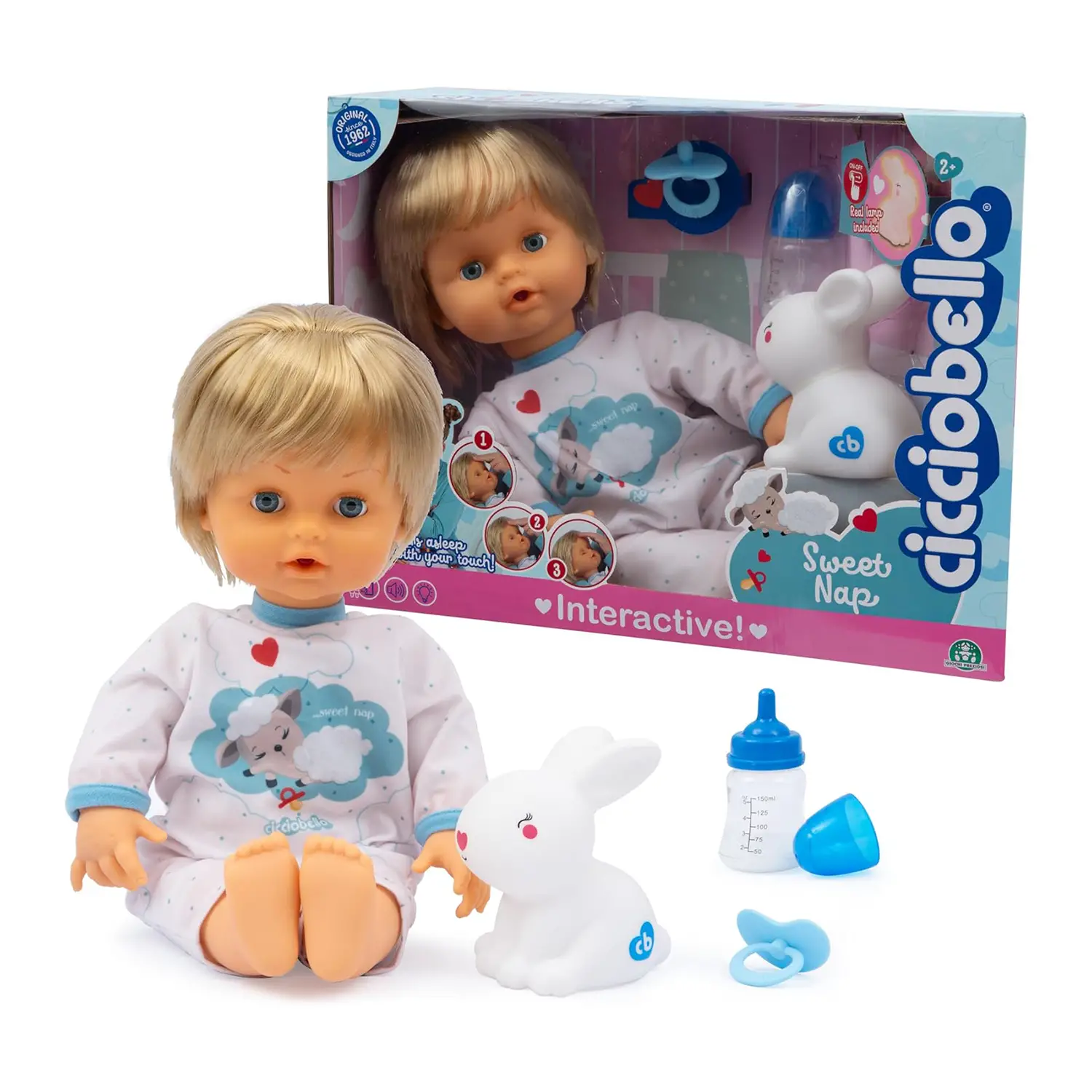 Cicciobello Sweet Nap - Bambola Interattiva - Bambole e accessori