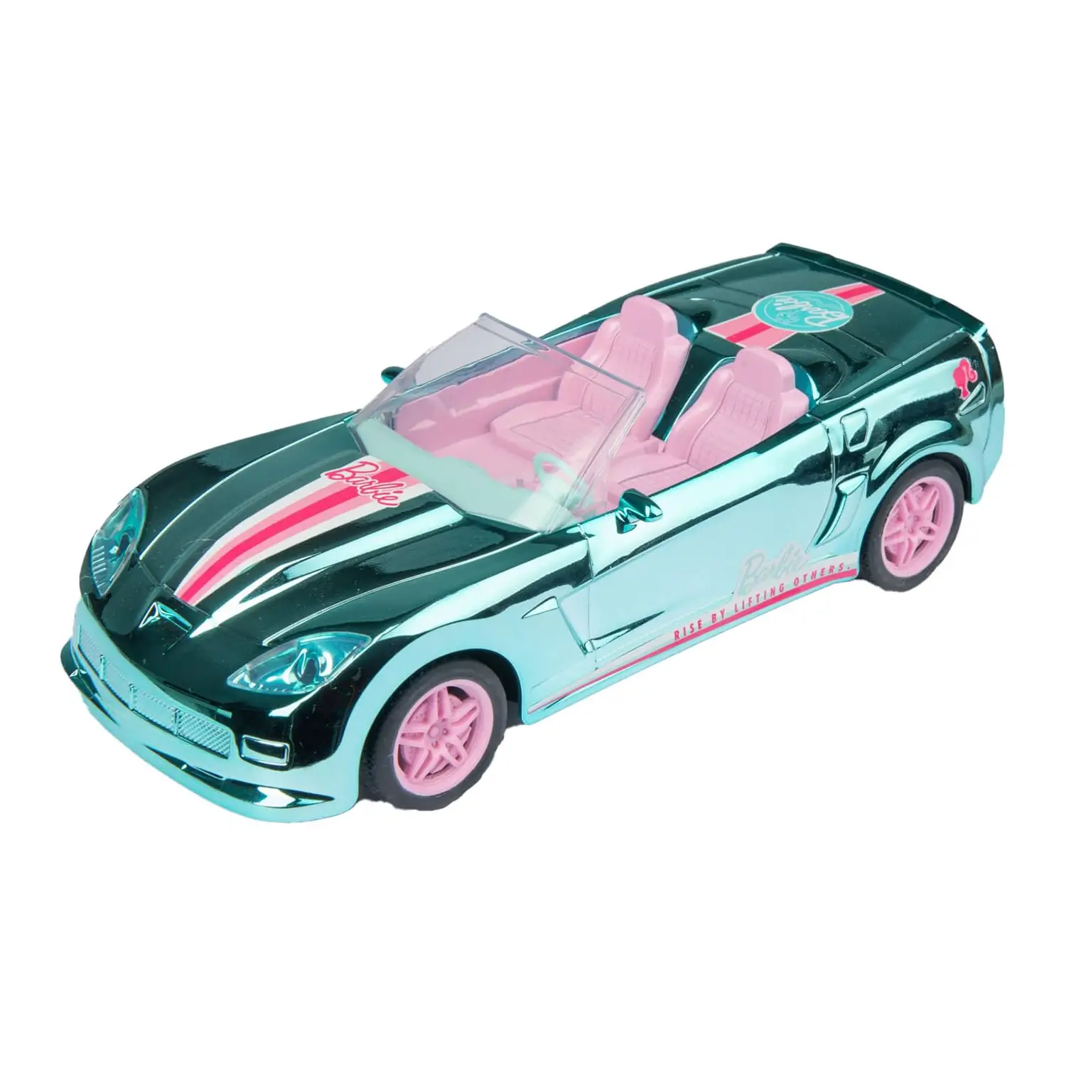 Auto Radiocomandata Barbie Mini Car 1:24 Light Blue Chromed - radiocomandi