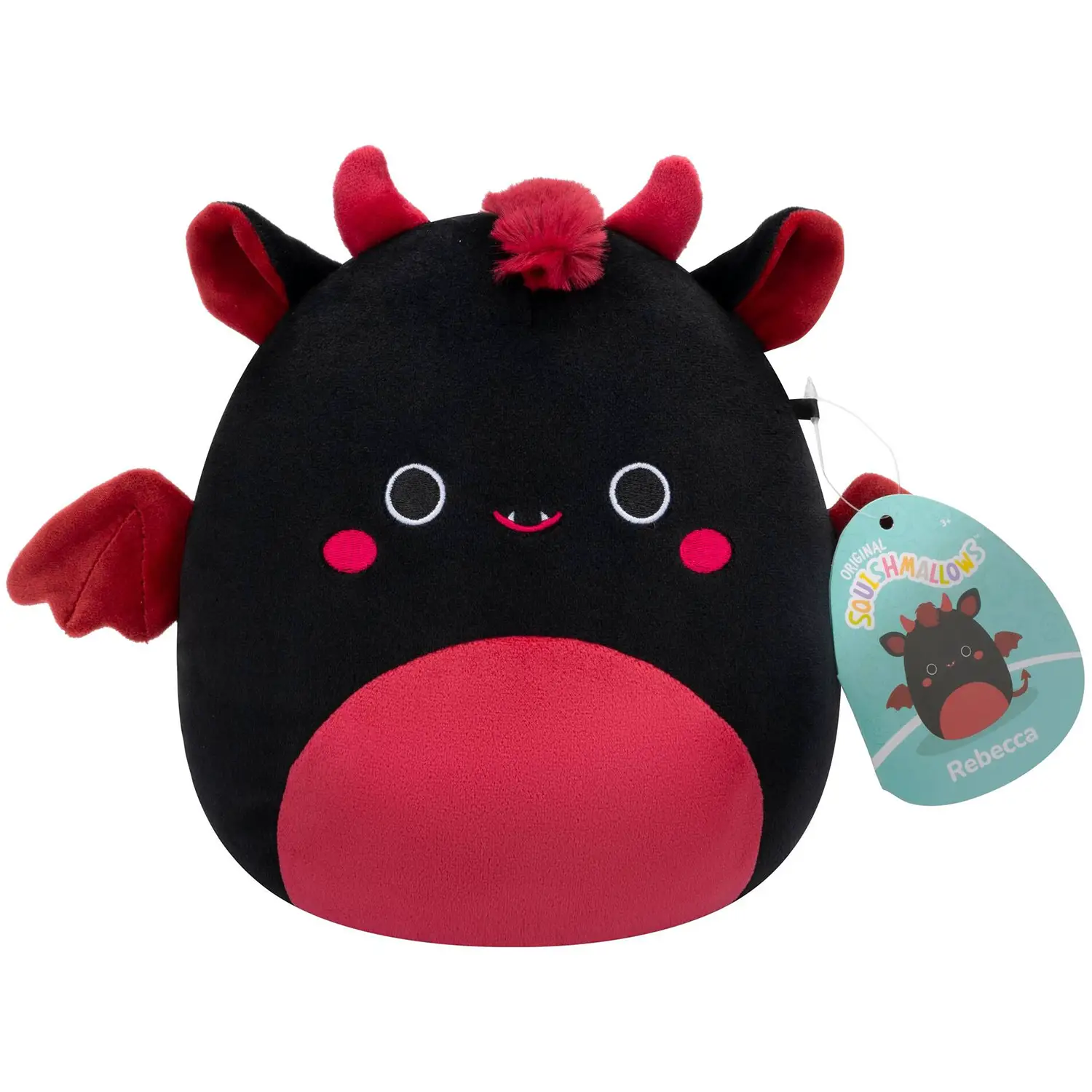 Squishmallows Personaggio 20 Cm: Rebecca la Diavoletta - peluches 0/36 mesi
