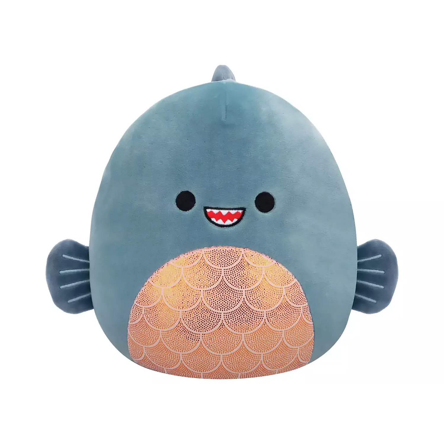 Squishmallows Personaggio 20 Cm: Kurtz il Piranha - peluches 0/36 mesi