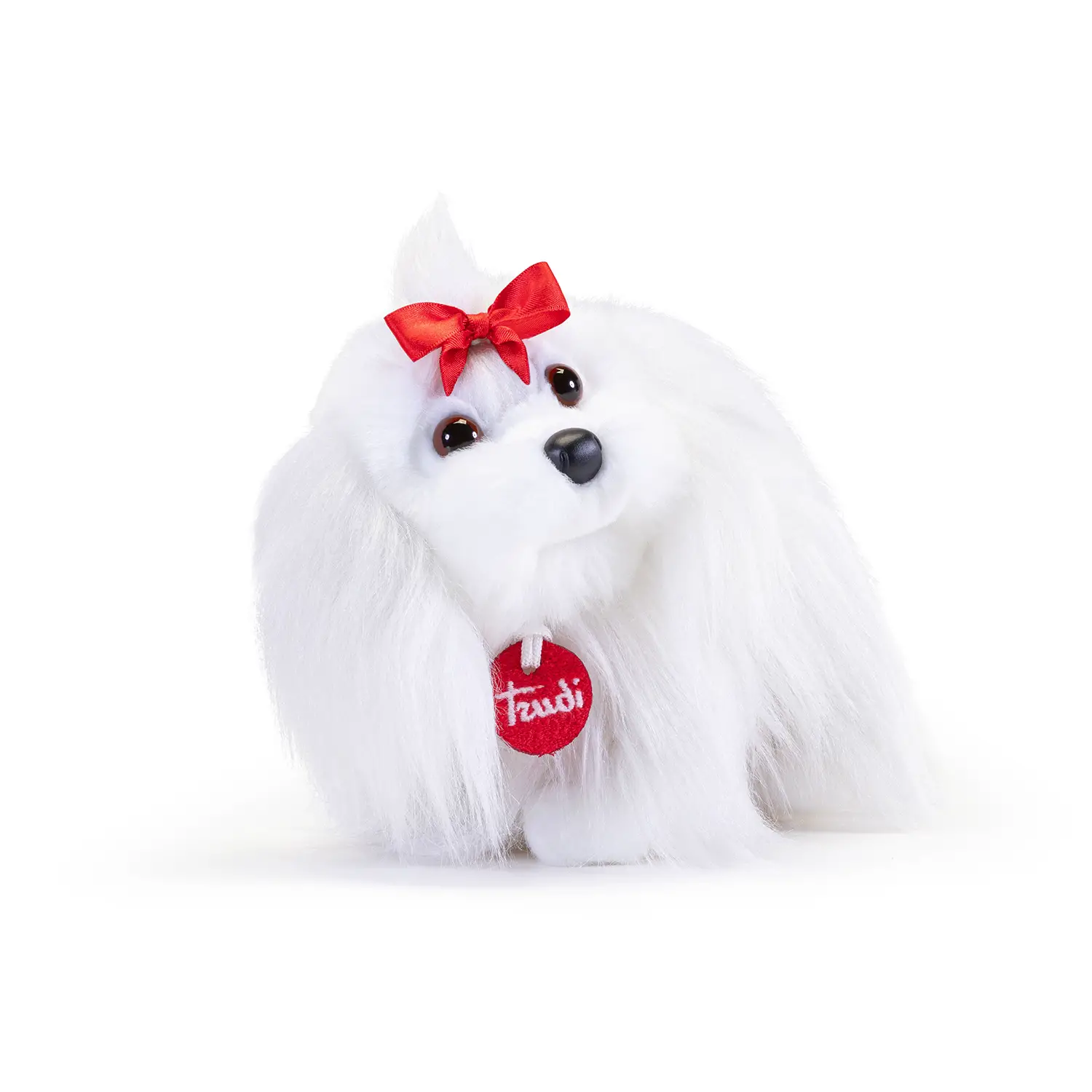 Peluche Trudi Maltese Lulu Taglia S - peluches 0/36 mesi