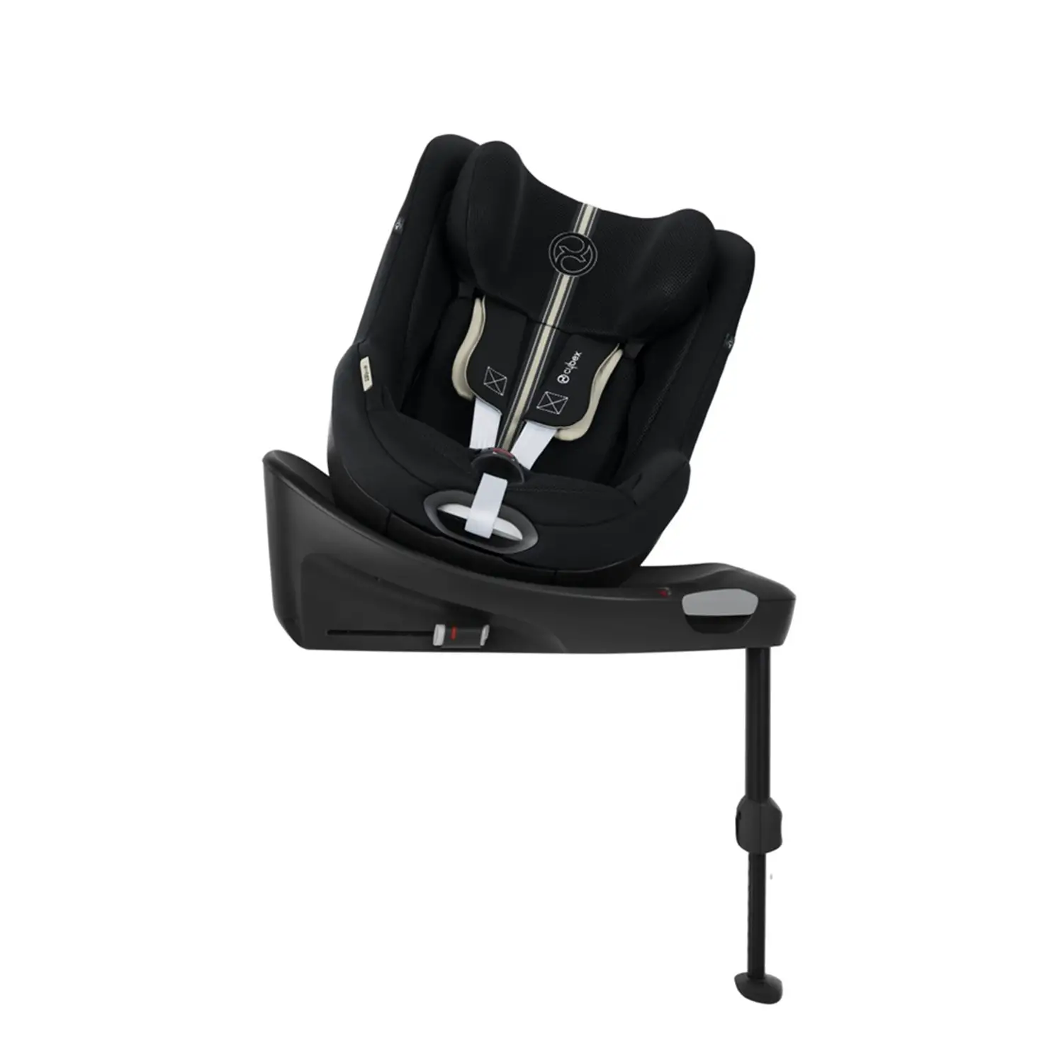 Seggiolino Auto Sirona Gi I-size Plus Moon Black Con Base 61-150cm - bambini 61-150 cm (4m-12 anni)