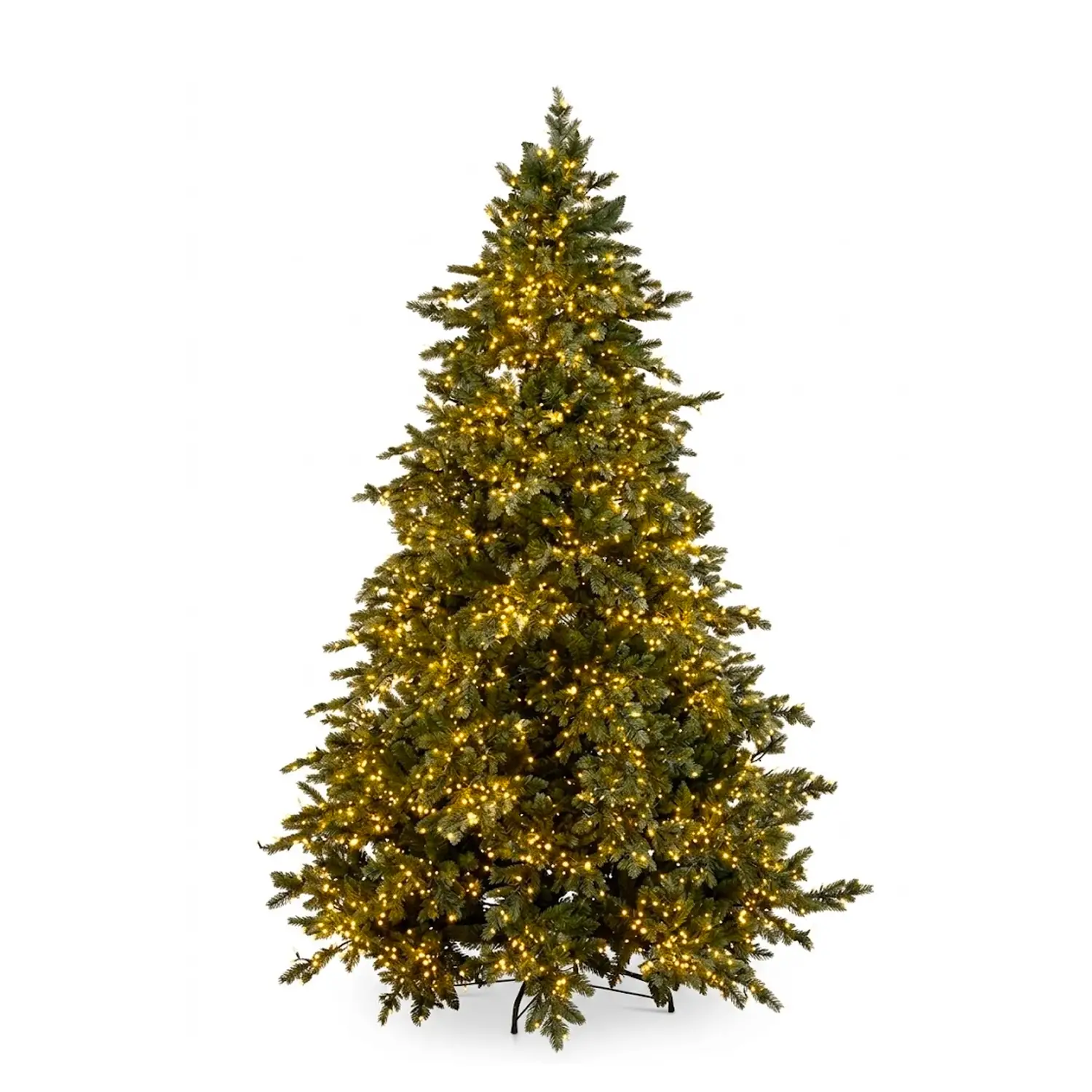 Albero di Natale Pino Argentato 240 cm con 5000 LED e Telecomando **ULTIMO PEZZO** - alberi