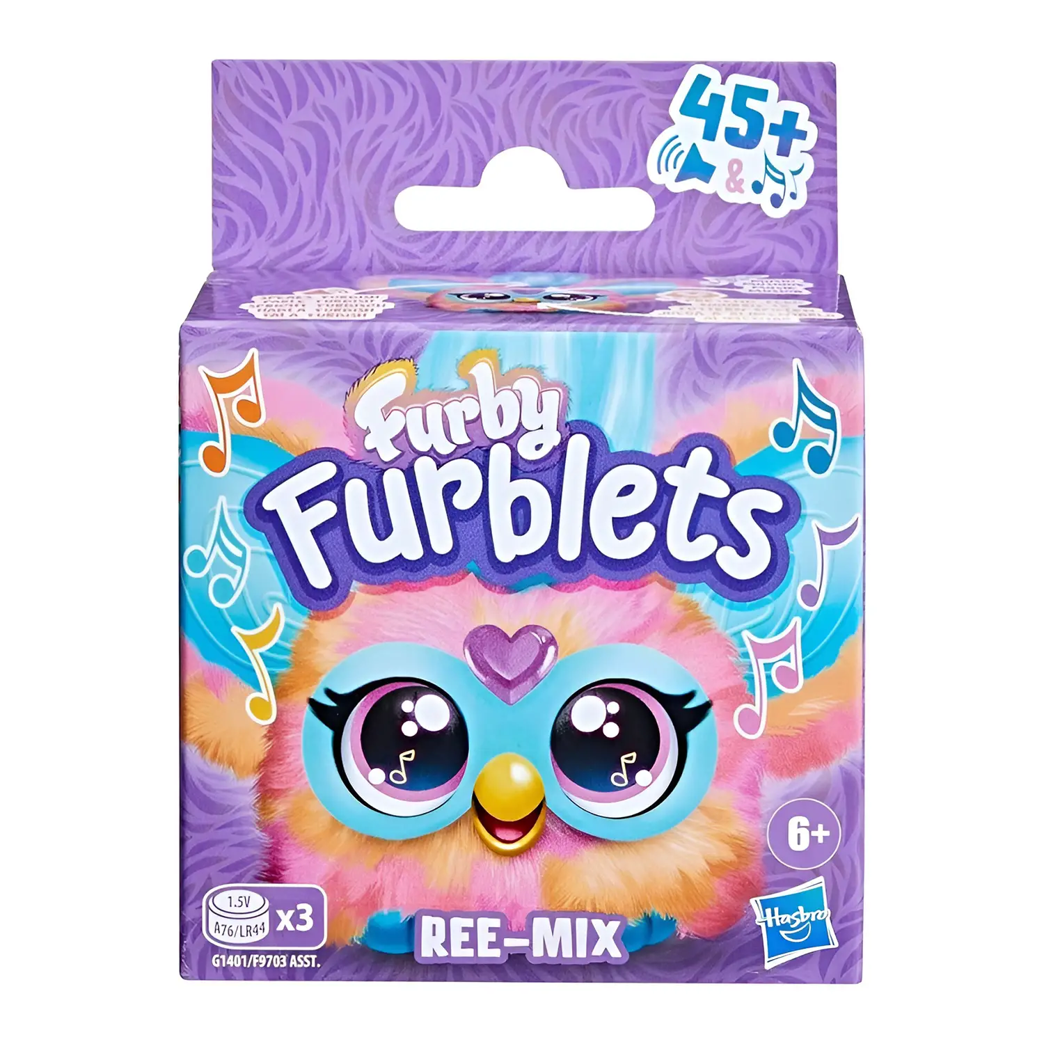Furby Furblets Re-Mix Arancione - Ora a un Prezzo Super Scontato! - action figures ed accessori