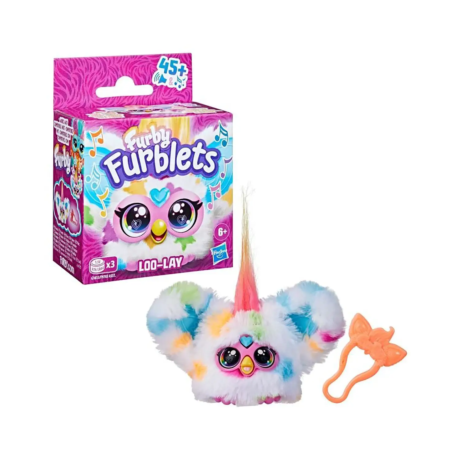Furby Furblets Loo-Lay Bianco - action figures ed accessori