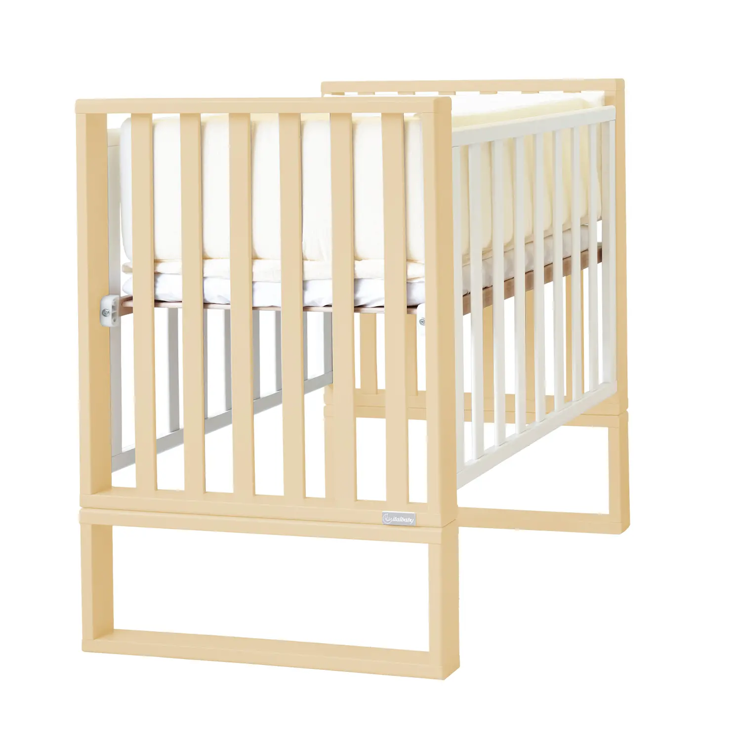 Lettino Culla Infinito Naturale Bianco Italbaby - collezioni