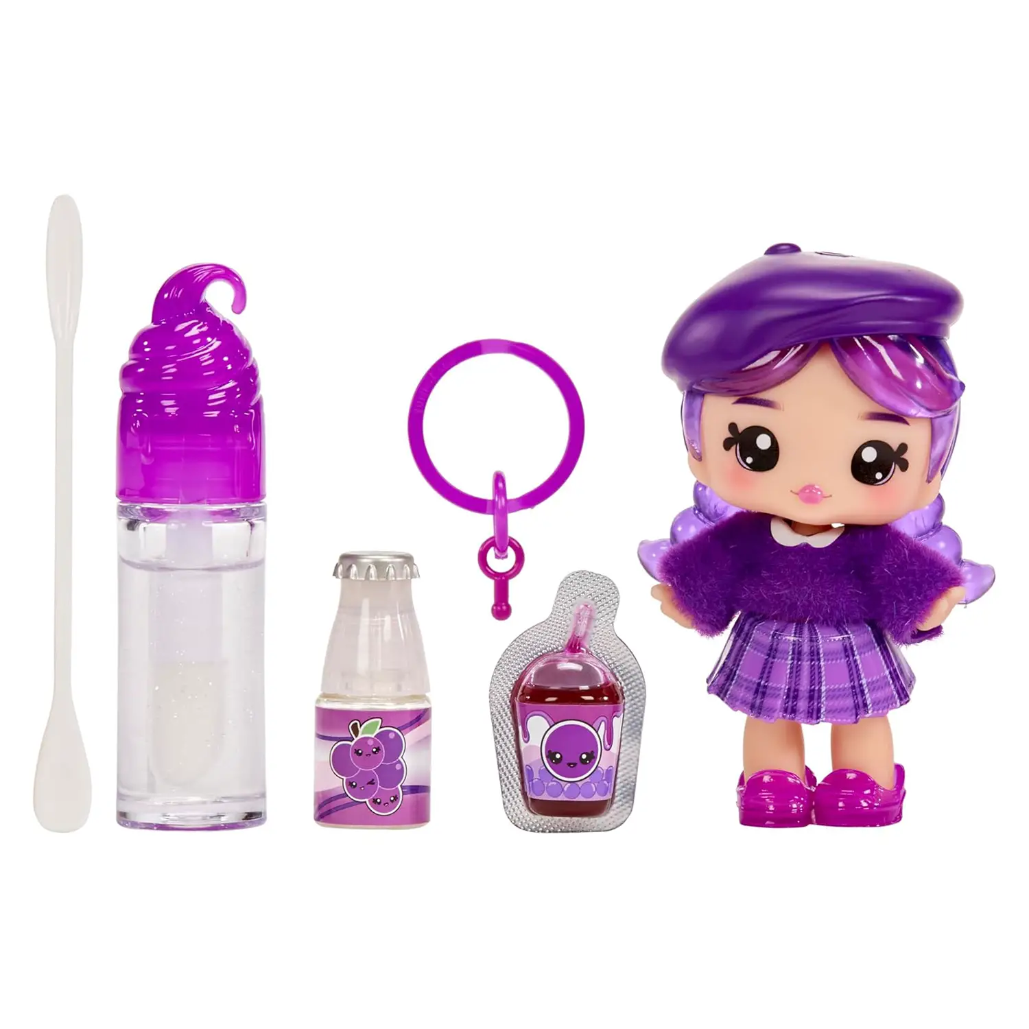 Yummiland Lipgloss Doll - Greta Grape all' Uva - collezionabili bambina