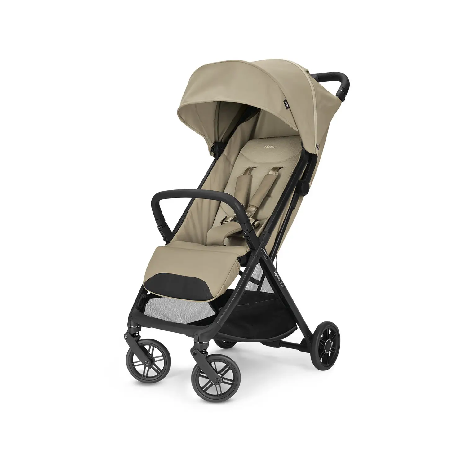 Inglesina Passeggino Quid3 Lunar Beige Con Telaio nero - passeggini compatti