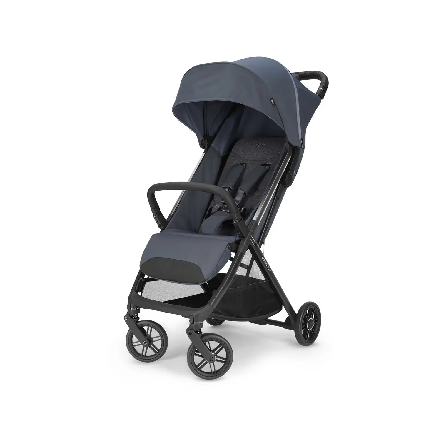 Inglesina Passeggino Quid3 Astral Blue Con Telaio Silver - passeggini compatti