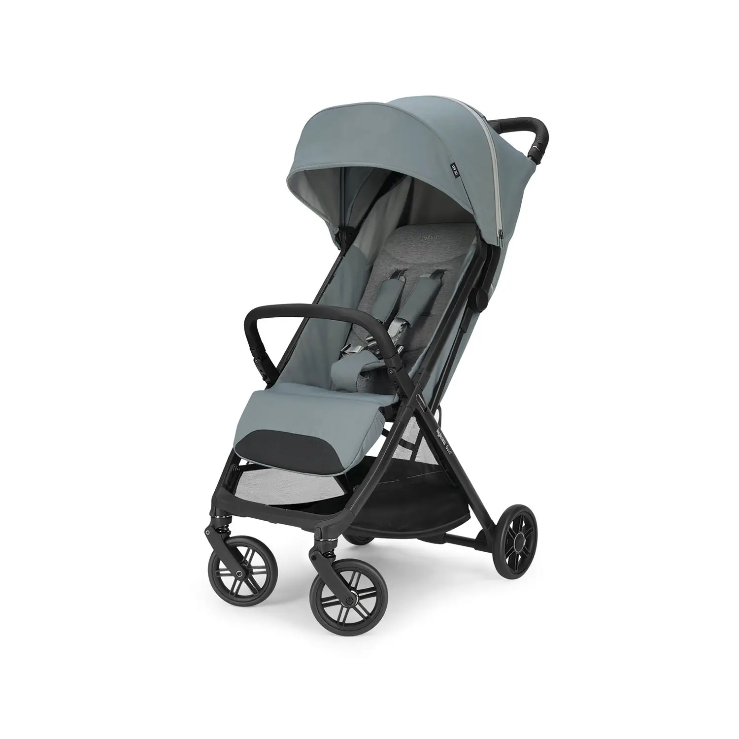 Inglesina Passeggino Quid3 Galaxy Grey Con Telaio Nero - passeggini compatti