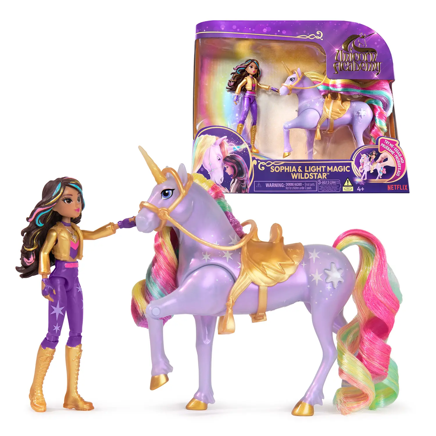 Unicorn Academy Sophia & Light Magic Wildstar - collezionabili bambina