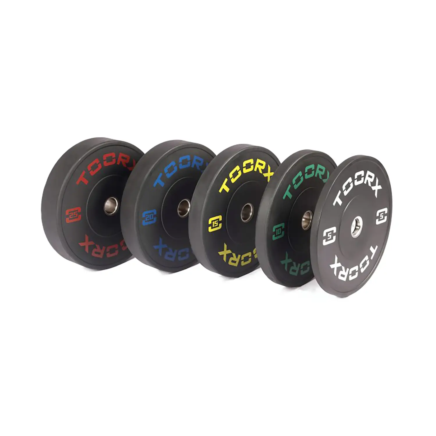 Disco Olimpico Bumper Training 25Kg - addominali e barre trazioni