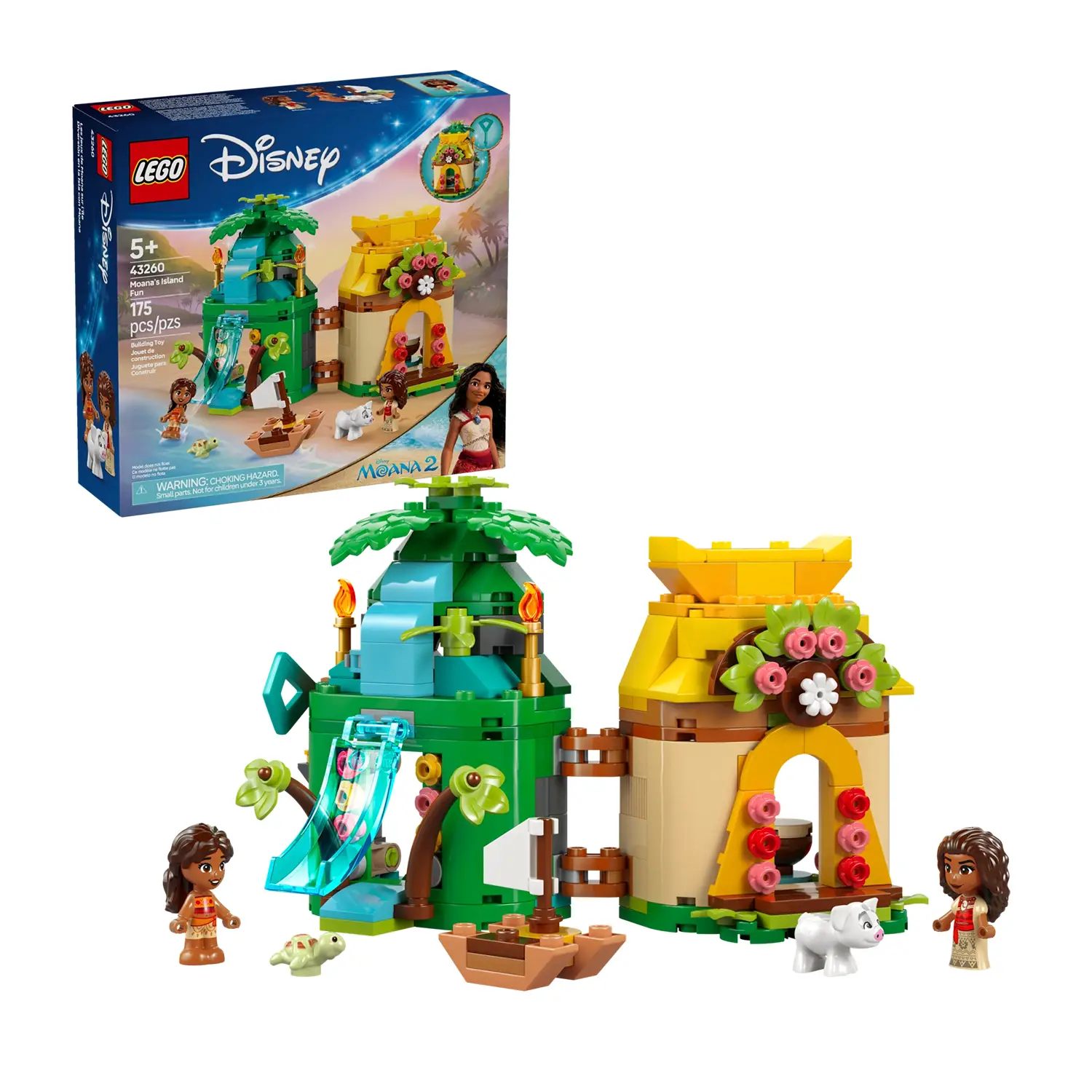Lego Disney Princess Divertimento Sull’isola di Vaiana 43260 - lego
