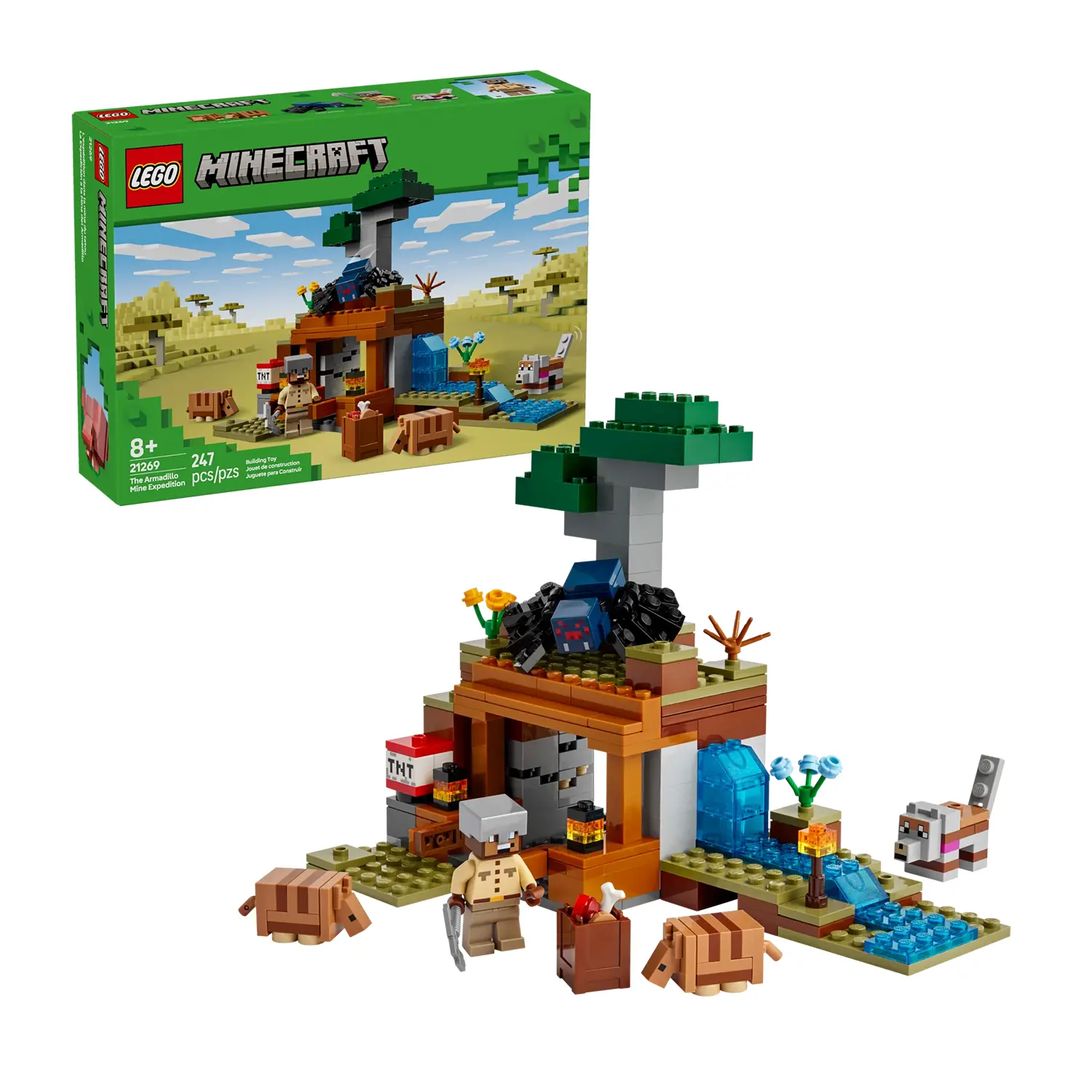 Lego Minecraft Spedizione nella Miniera dell’armadillo 21269 - lego