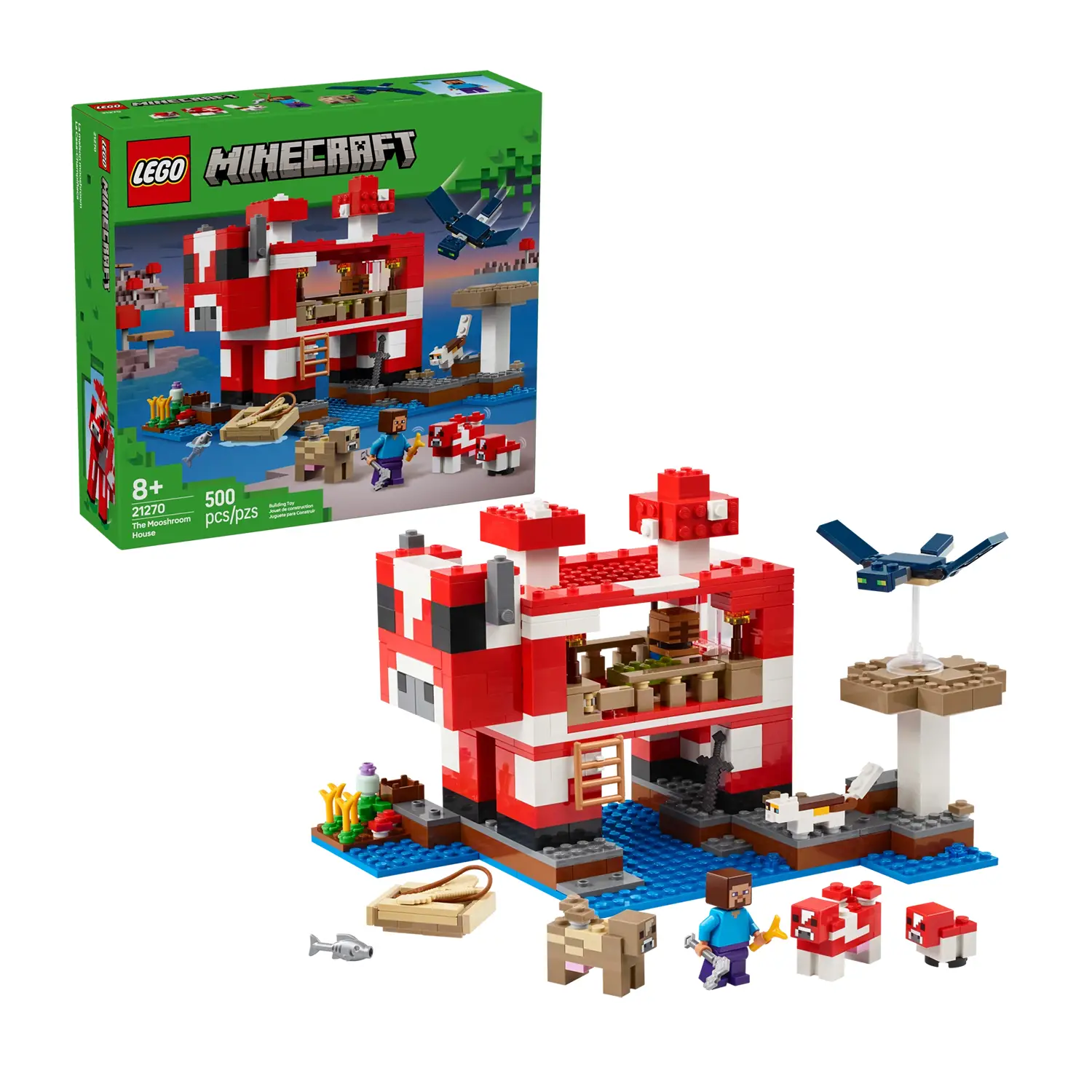 Lego Minecraft La Casa del Mooshroom 21270 - lego