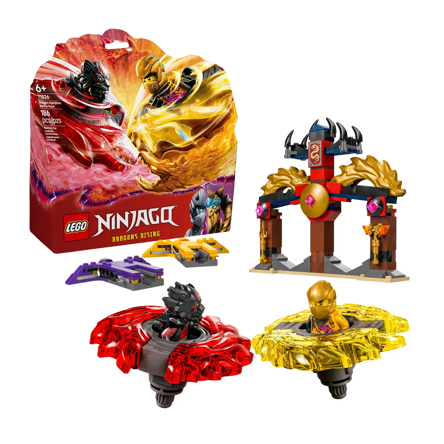 Lego Ninjago - Battle Pack Draghi dello Spinjitzu 71826 - lego