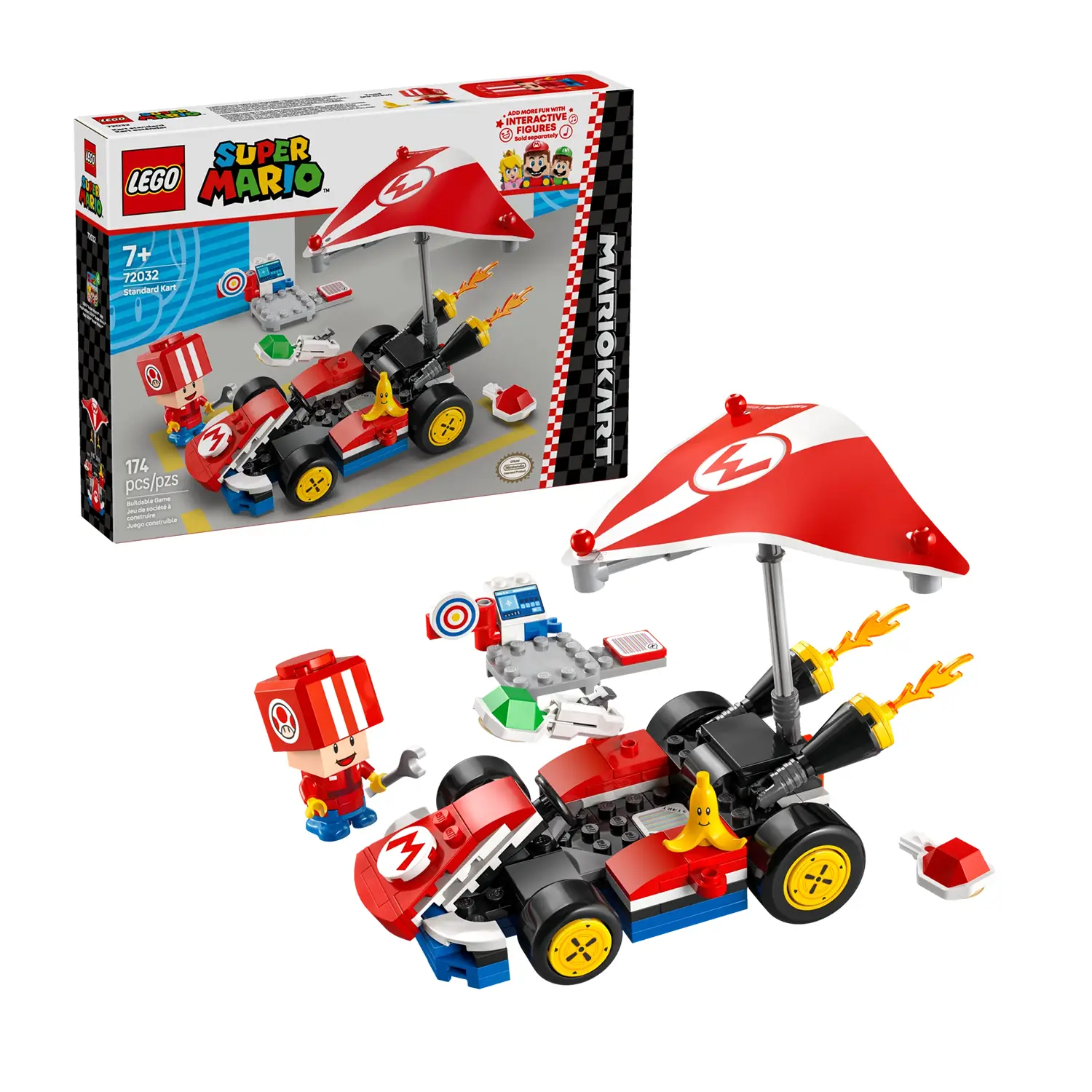 Lego Super Mario Mario Kart : Kart Standard 72032 - lego