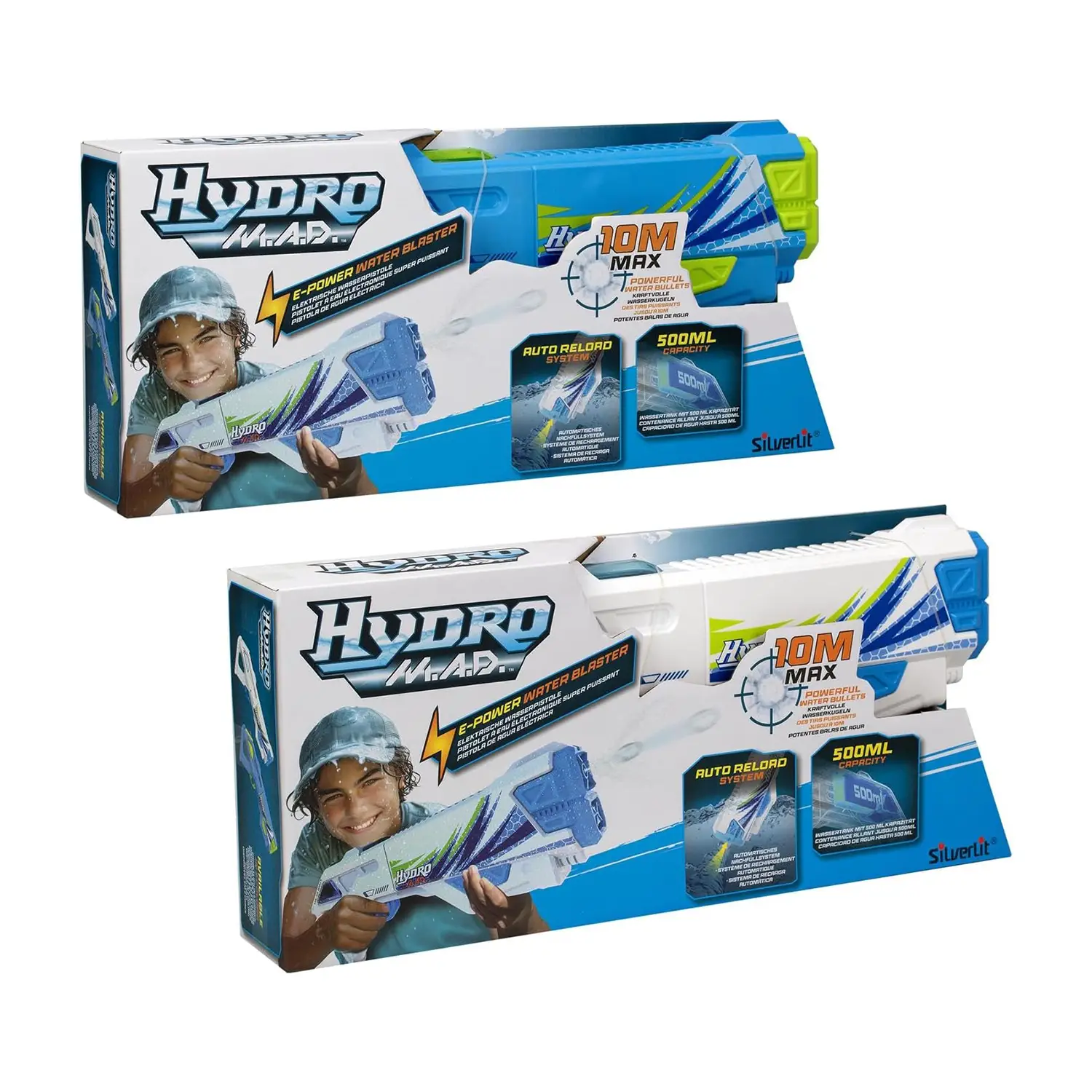 Hydro Mad Blaster Pistola Ad Acqua - estivo mare