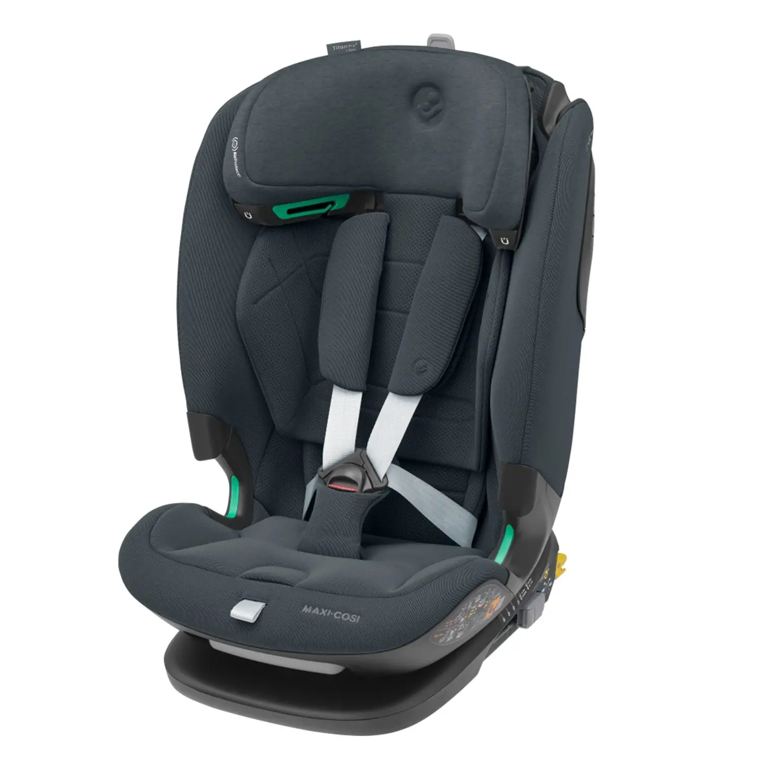 Seggiolino Auto Titan Pro2 I-Size Authentic Graphite 2 100-150 cm Maxi Cosi - bambini 100-150 cm (4-12 anni)