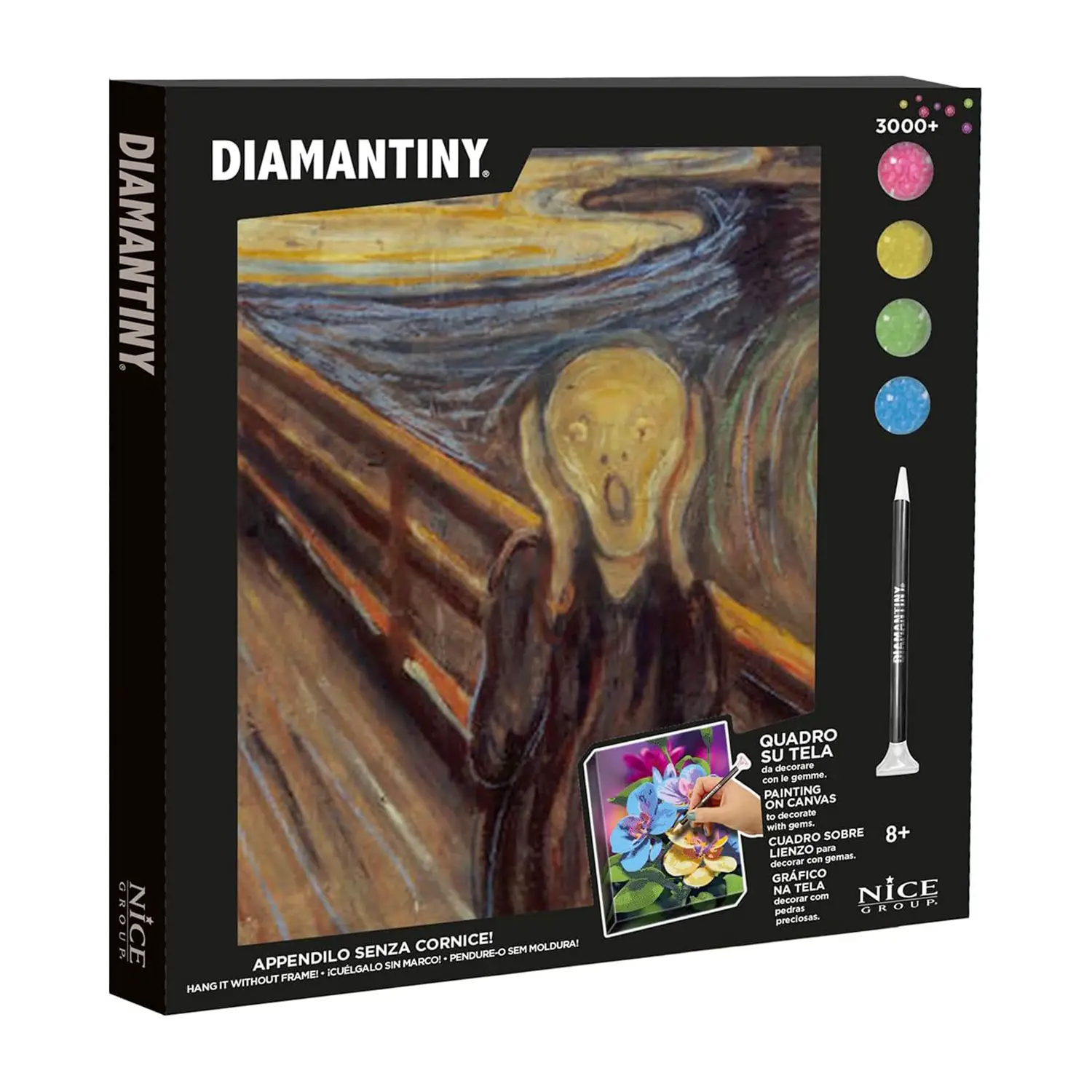 Diamantiny Quadro L'Urlo - creatività