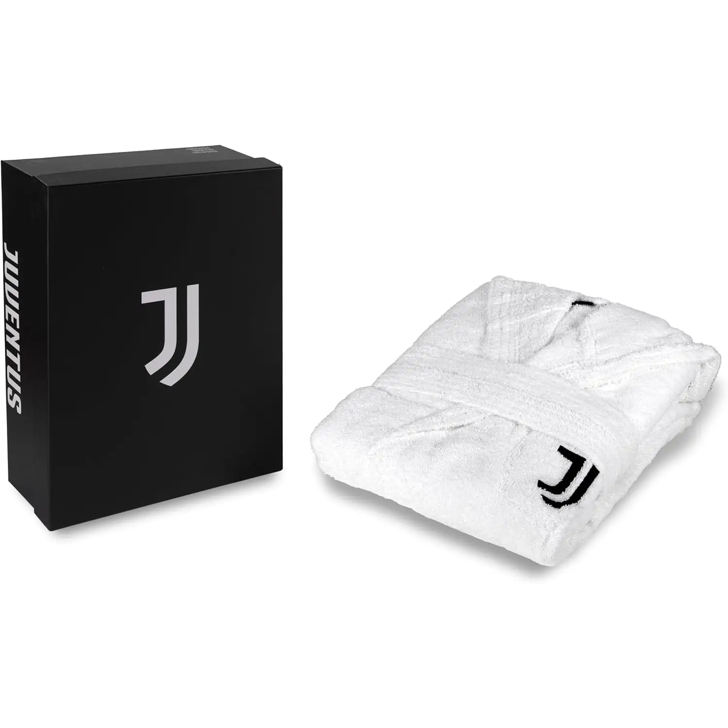 Accappatoio Juventus con Cappuccio per Adulti Taglia XL - biancheria casa