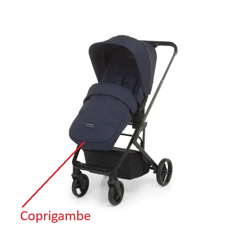 Coprigambe Per Passeggino Tictoc Navy Foppapedretti - sacchi termici